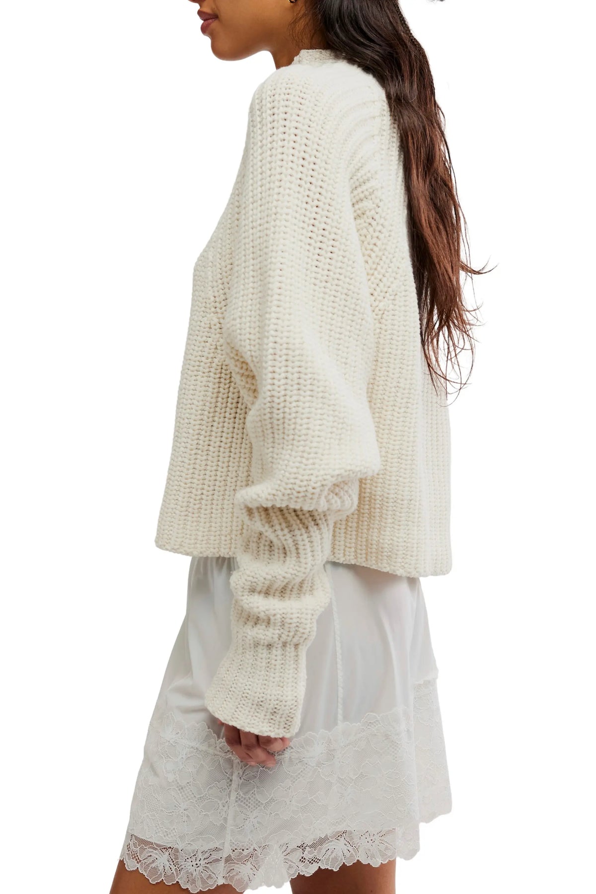 Low Tide Pullover In Marshmellow