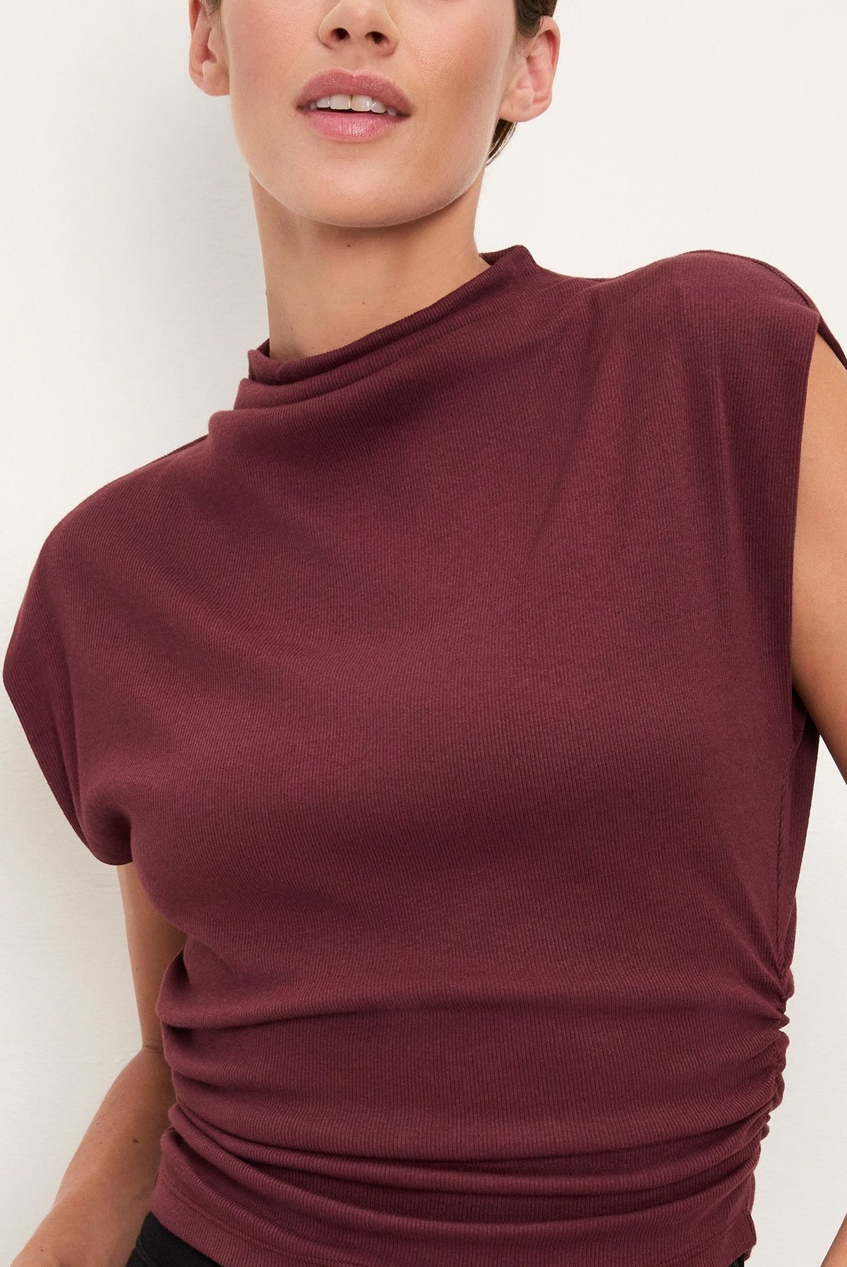 Amara Rib Tee In Port Royal