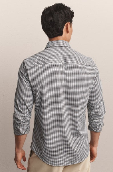 Commuter Shirt In Brown Gingham