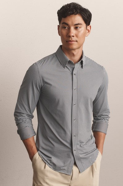 Commuter Shirt In Brown Gingham
