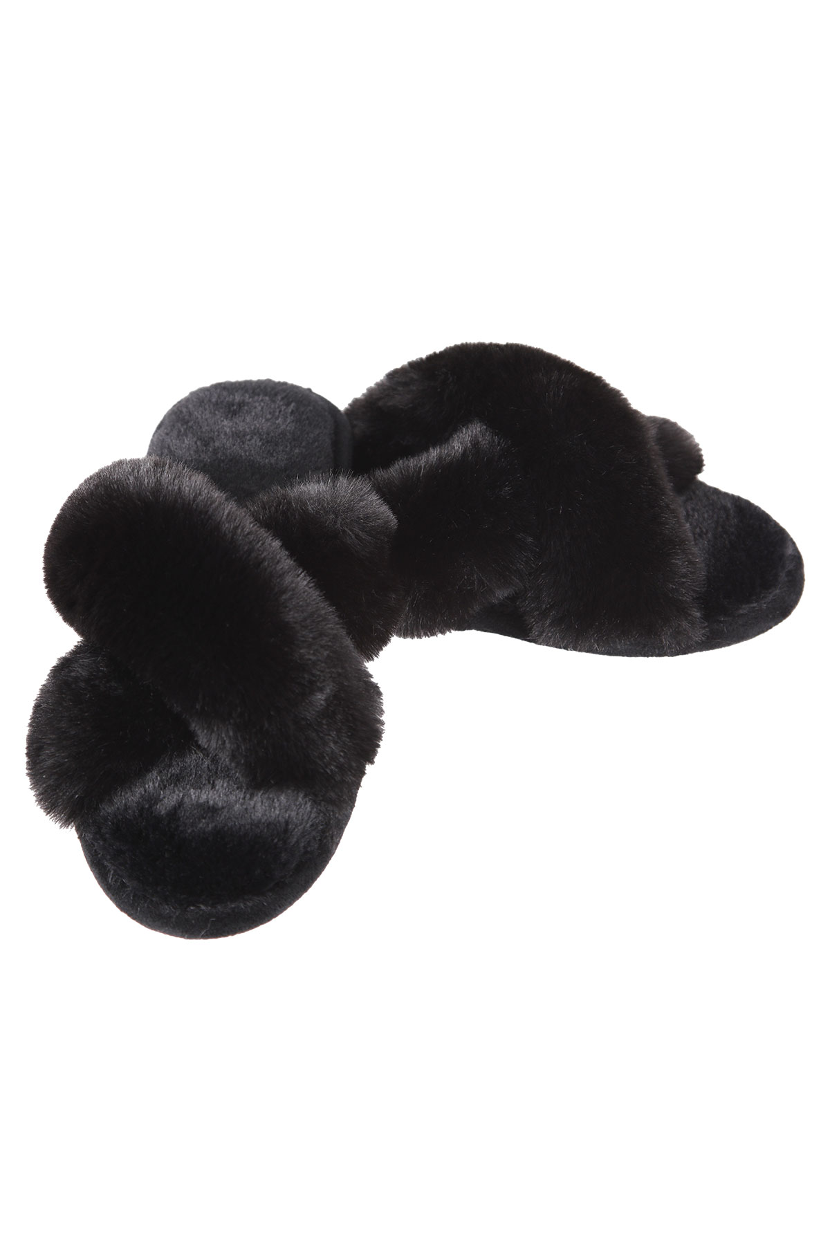Beverly Fur Plush Slipper