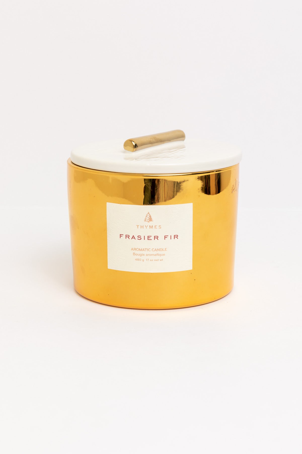 Poured Candle 3 Wick Gilded Gold 17 Oz