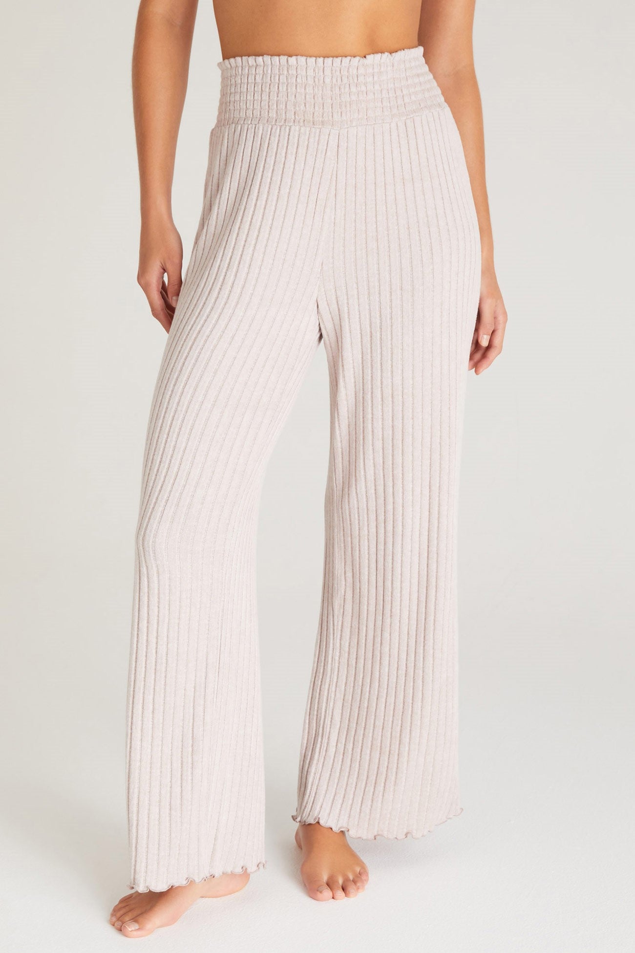 Dawn Smocked Rib Pant