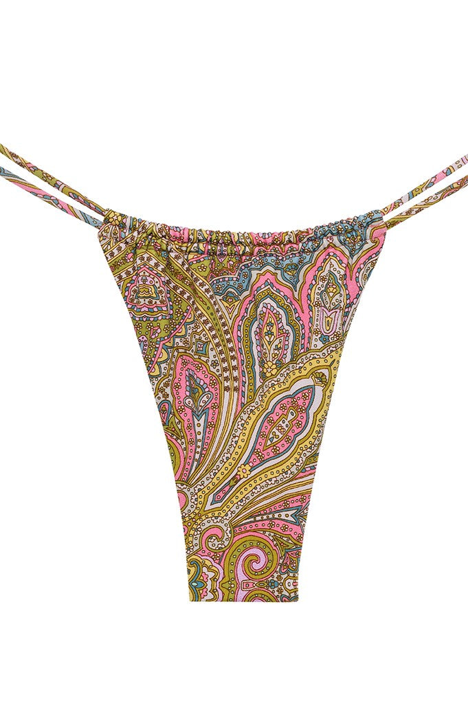 Ali Paisley Brasil Double Strap Hipster
