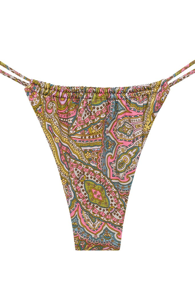 Ali Paisley Brasil Double Strap Hipster
