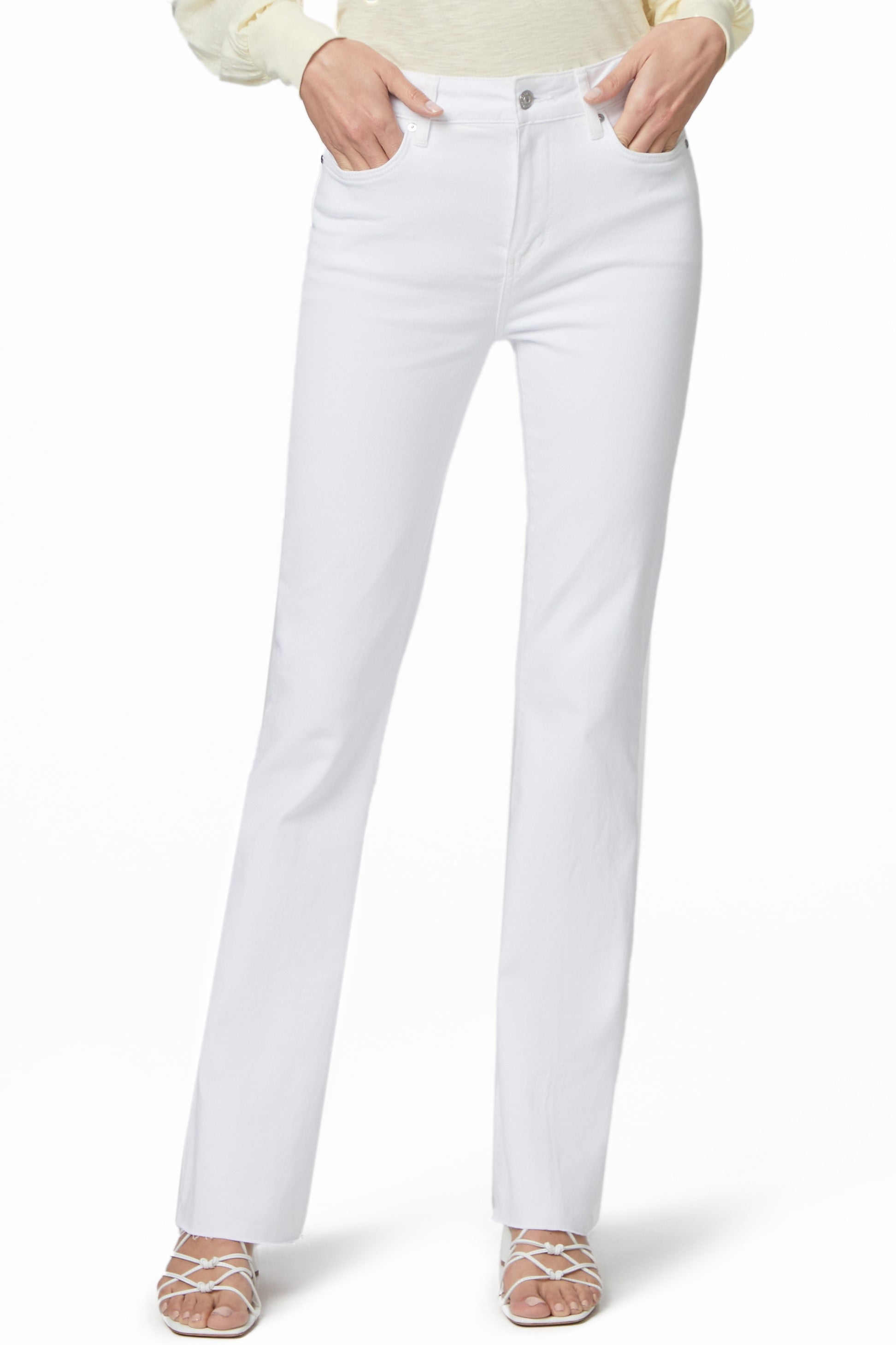 High Rise Laurel in Crisp White