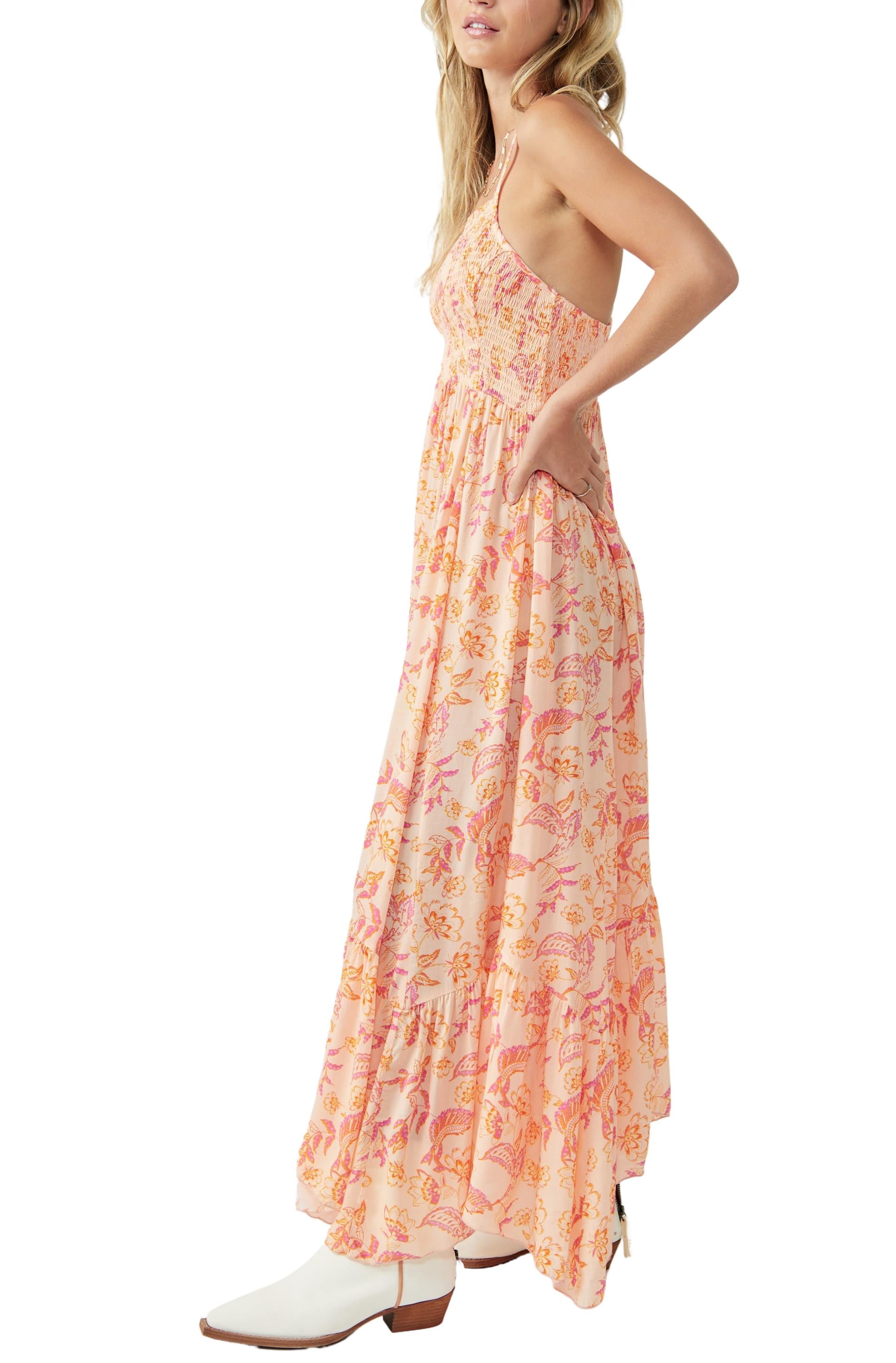 Heat Wave Printed Maxi Dress