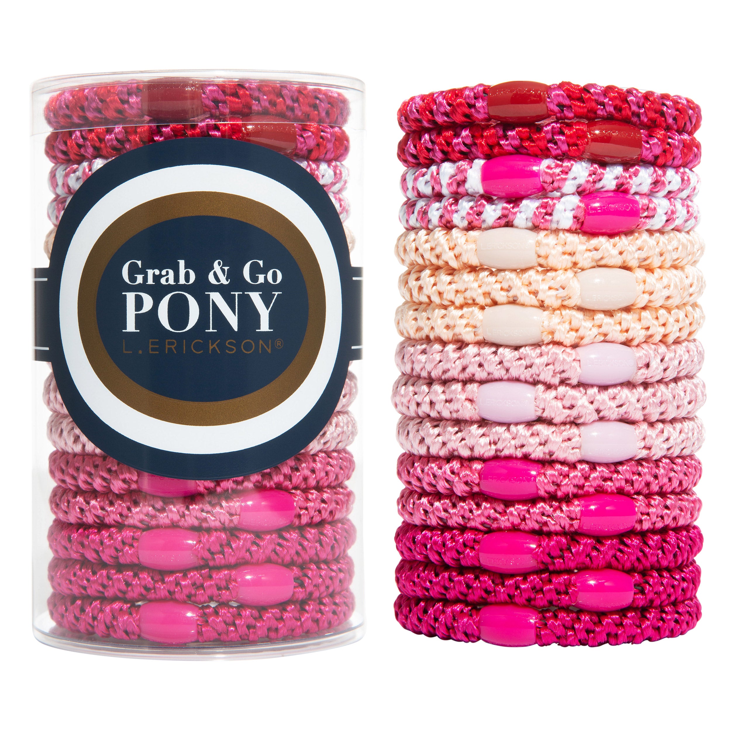 Grab & Go Pony Tube THINK PINK