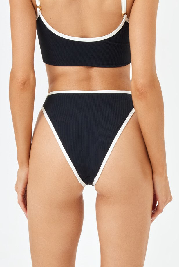 Nora Rib Hiwaist Bottom