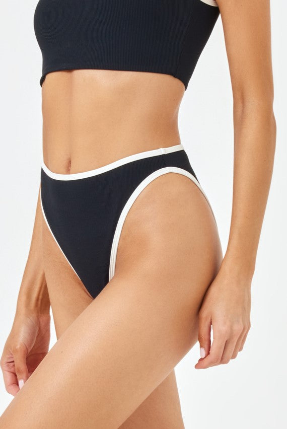 Nora Rib Hiwaist Bottom