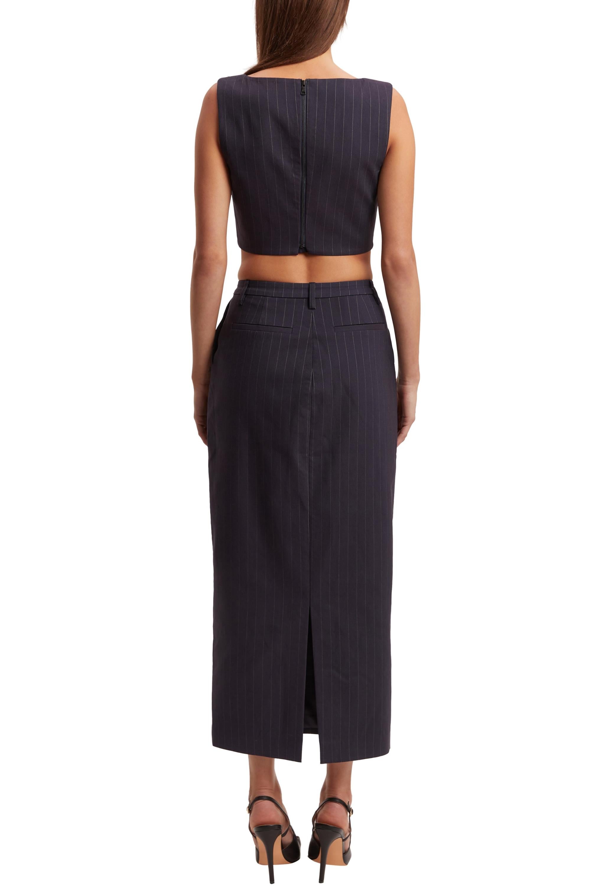 Sian Pinstripe Bustier