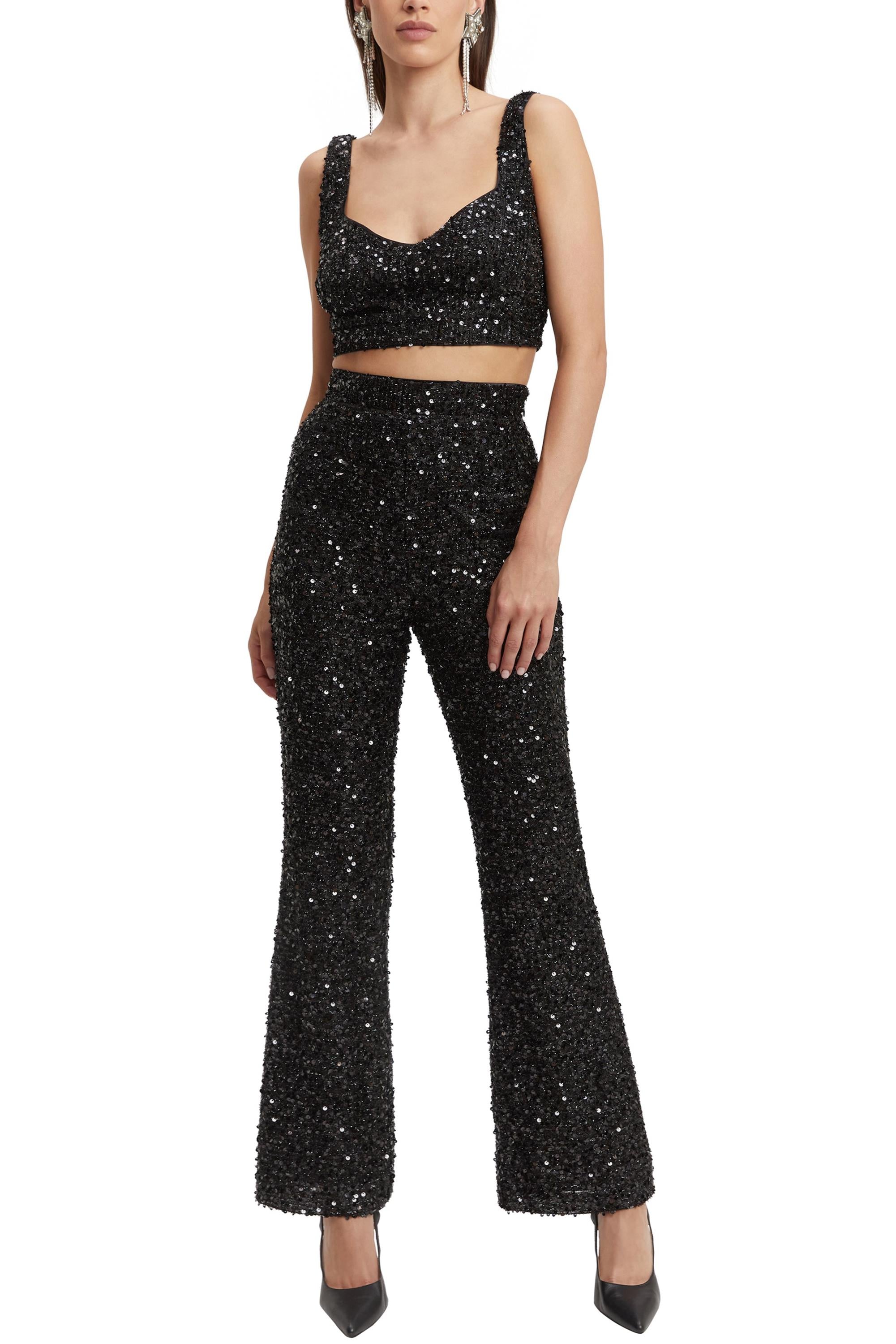 Celestial Sequin Crop