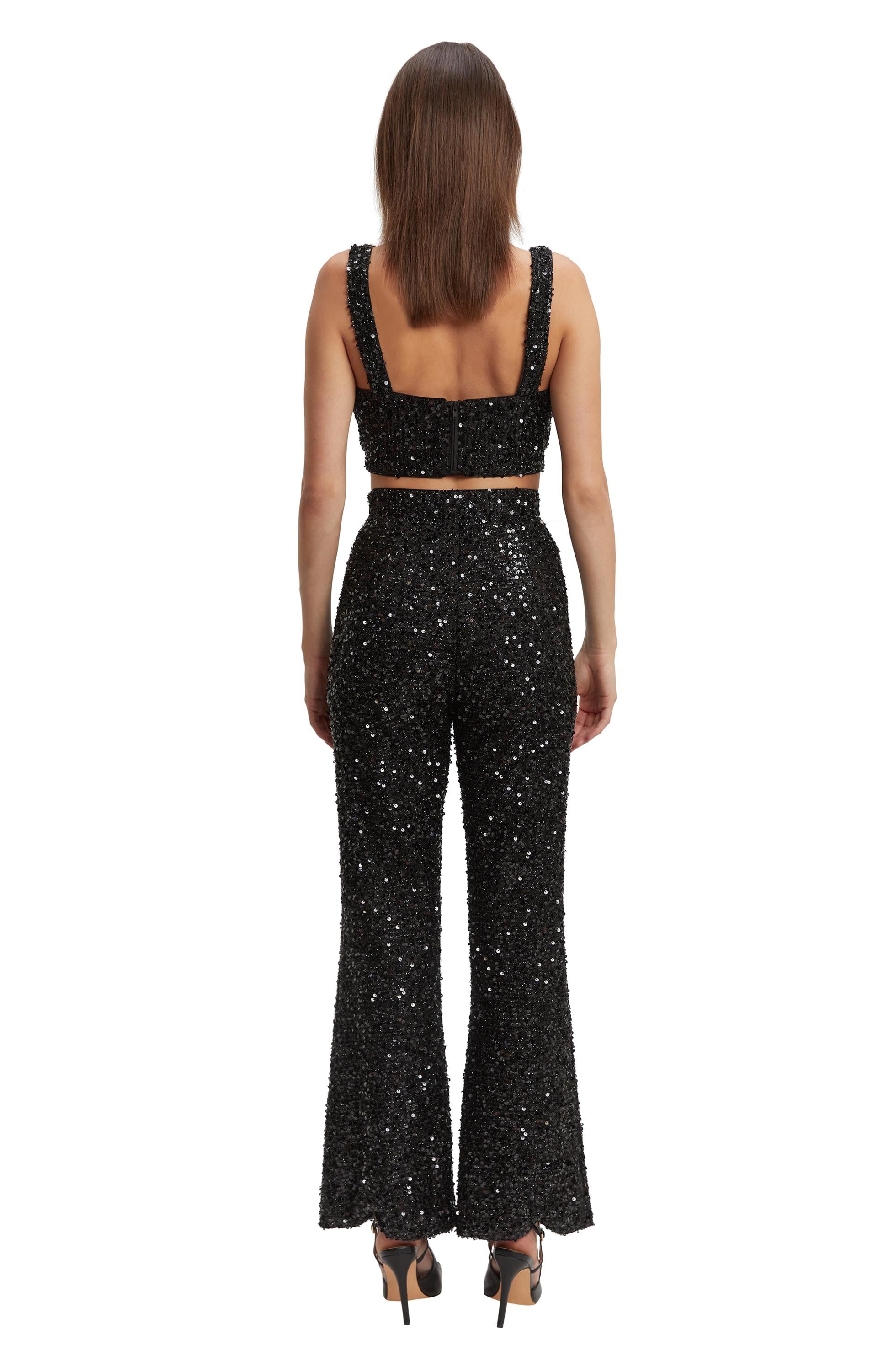 Celestial Sequin Crop