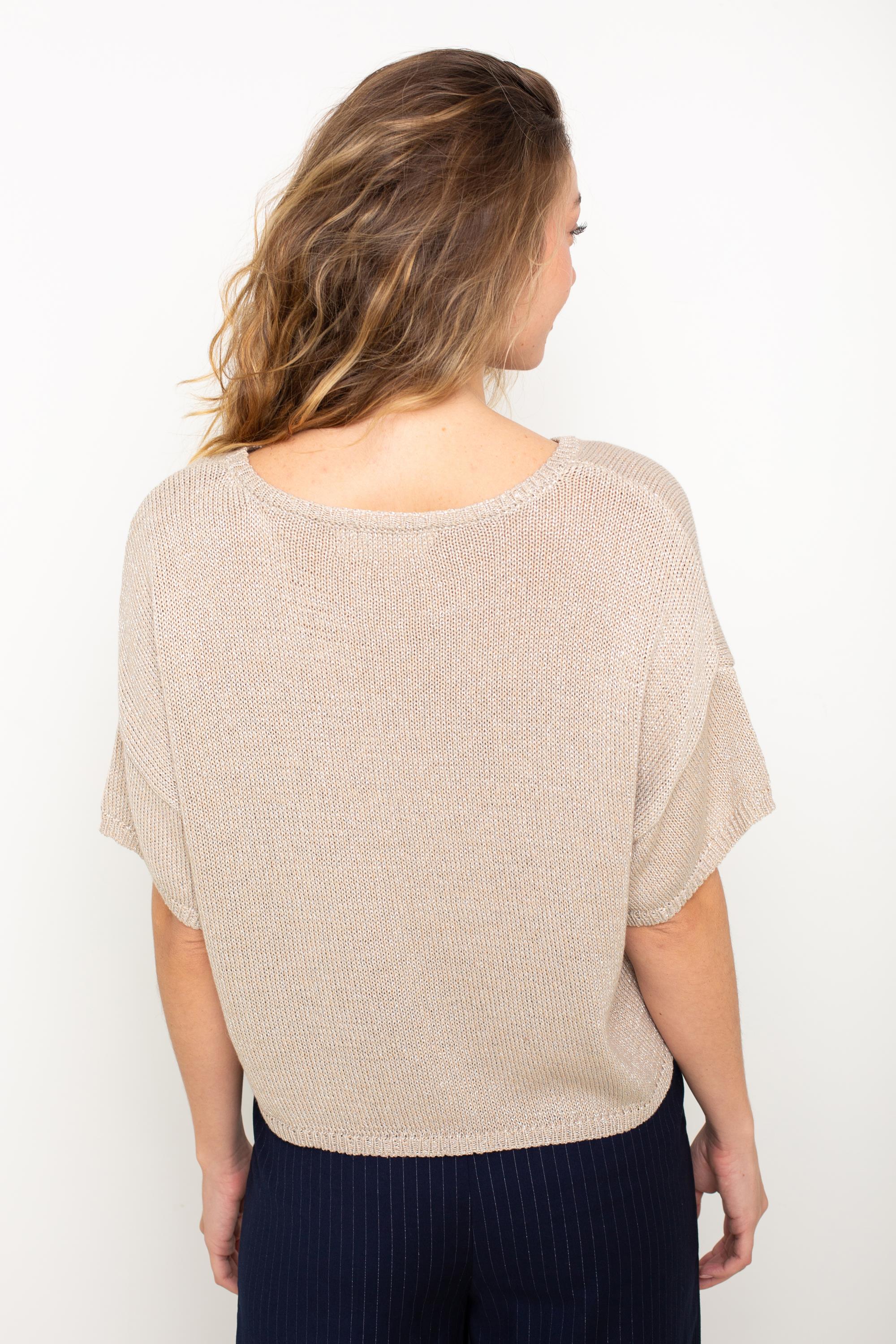 Lurex Sweater Top