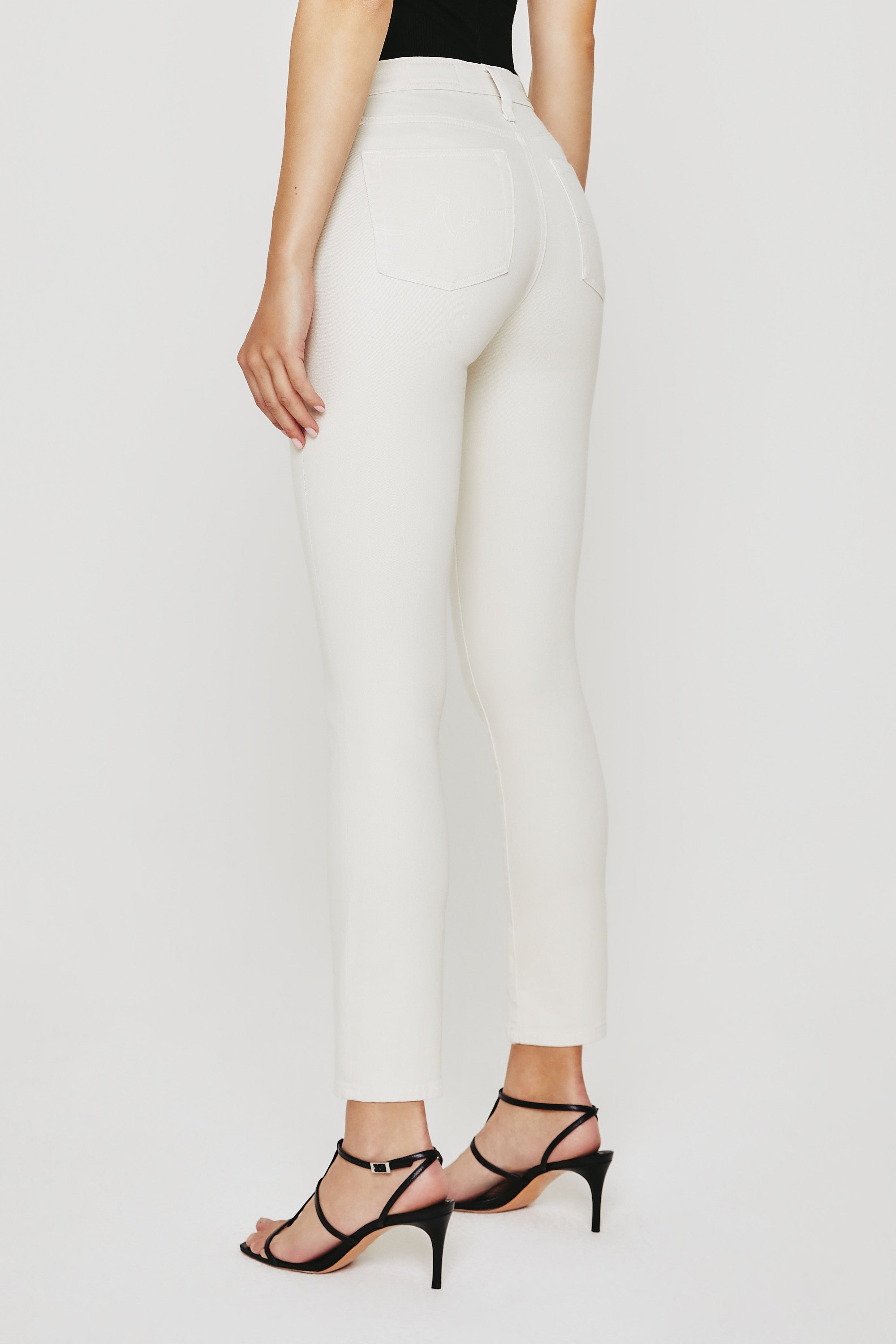 Mari Slim in White Cream