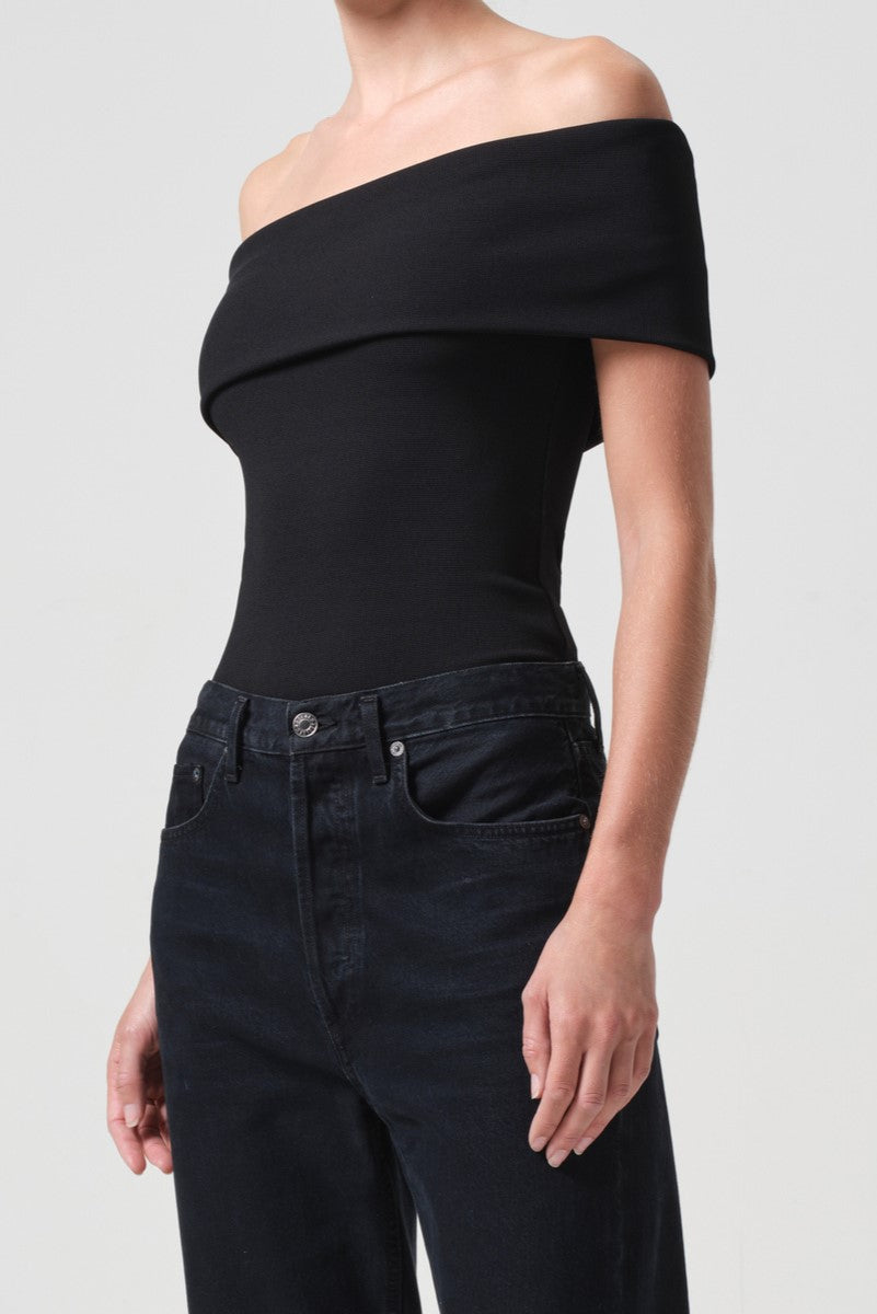 Bree Banded Bodysuit In Black