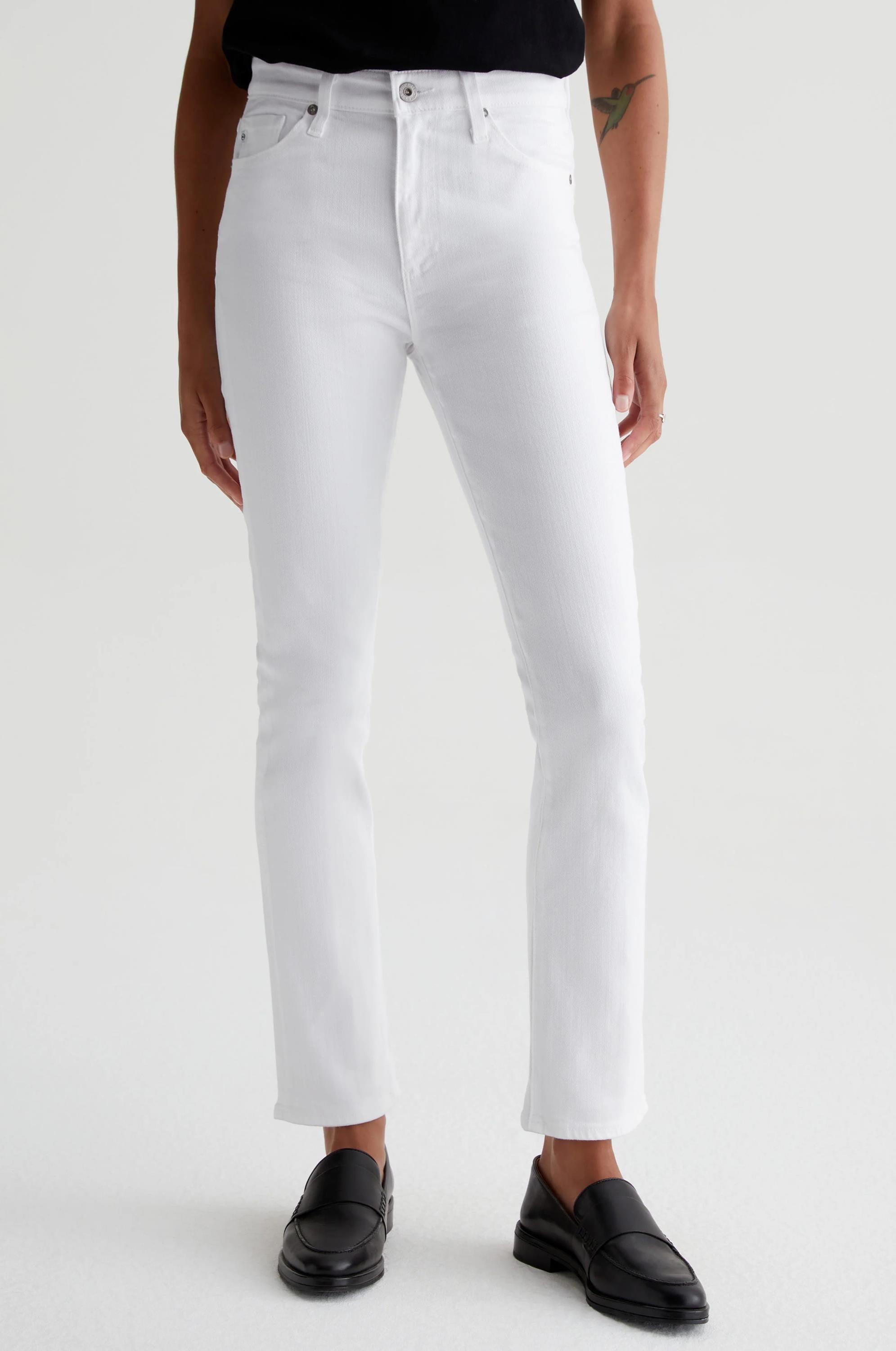 Mari Straight In White