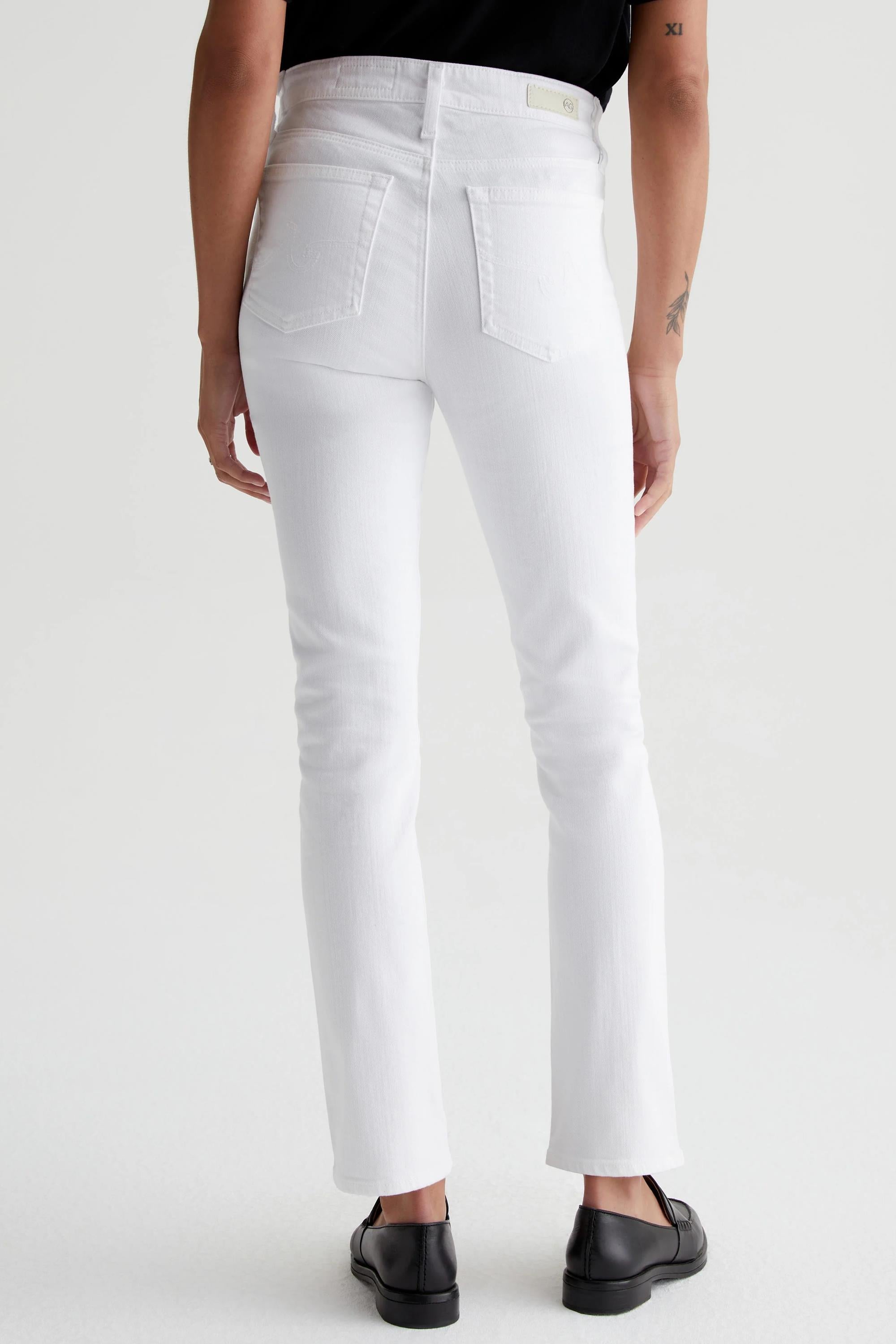 Mari Straight In White