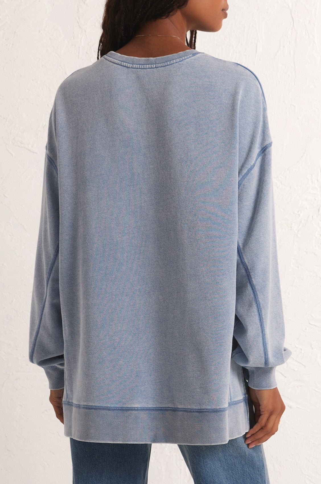 Knit Denim Modern Weekender