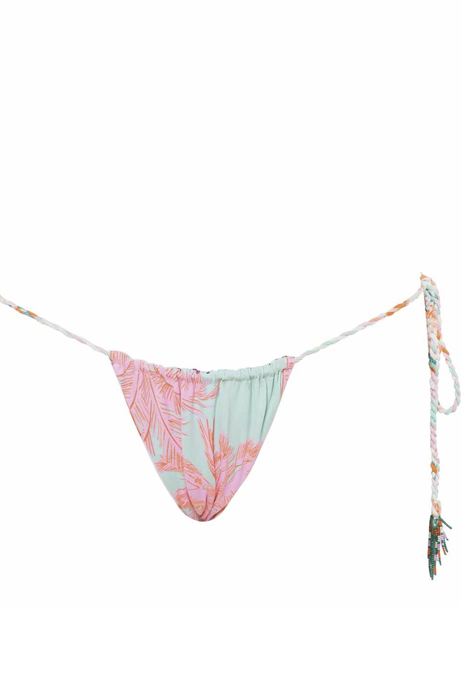 Rainbow Dye Spray High Leg Cheeky Bottom