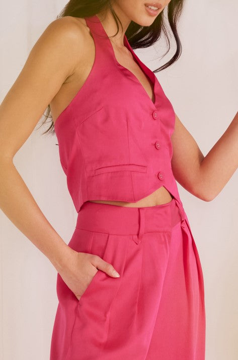 Fabella Halter Neck Vest