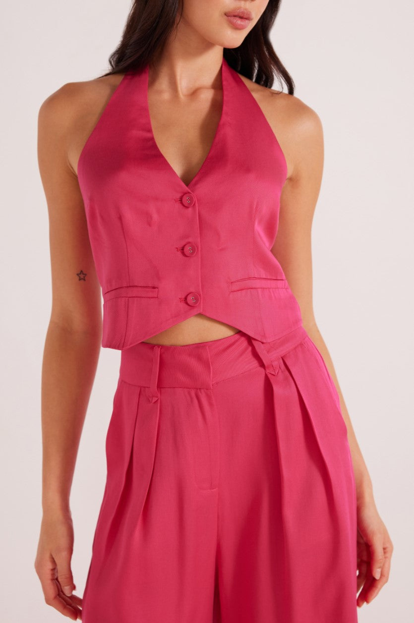 Fabella Halter Neck Vest