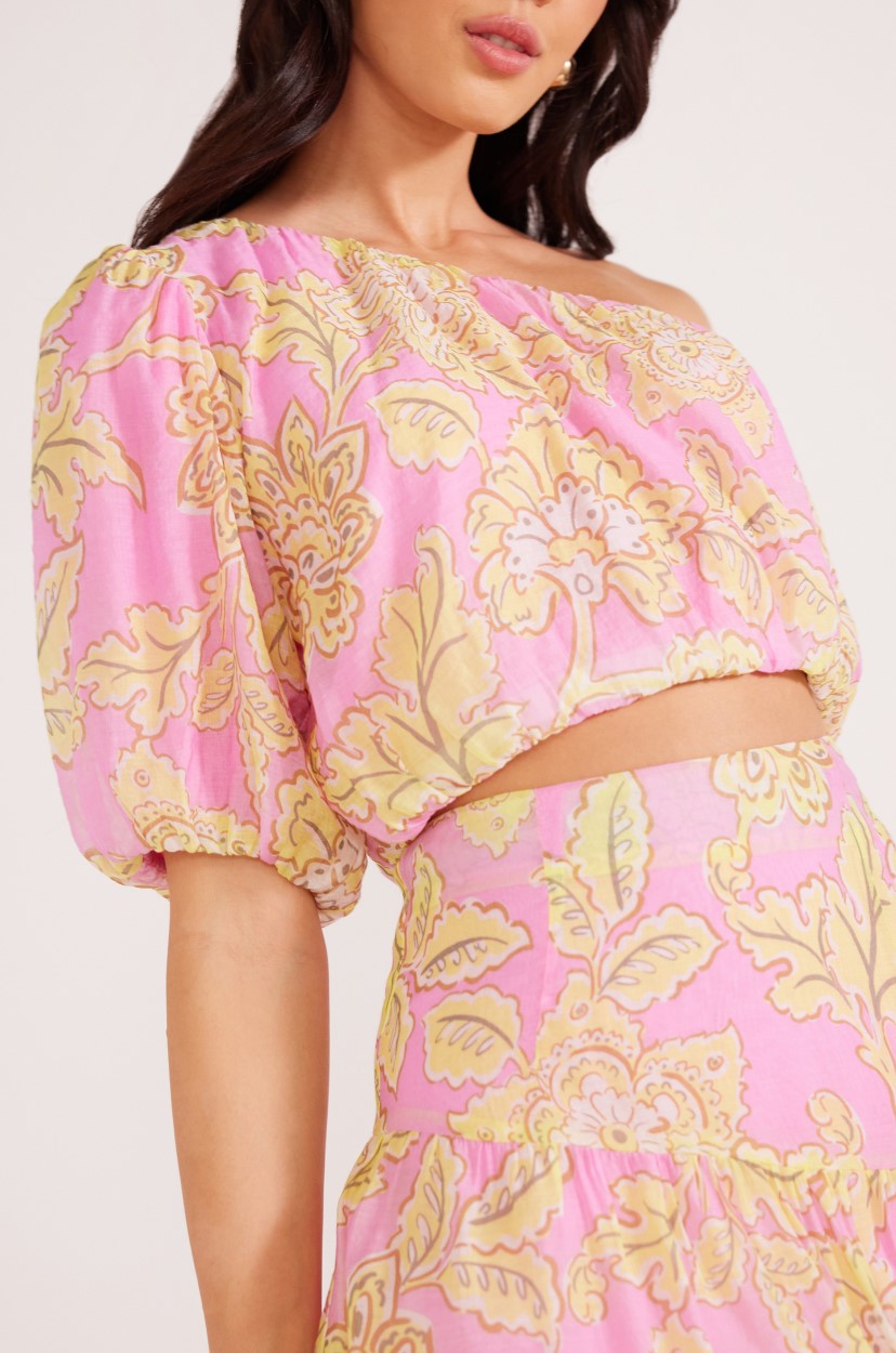 Laurelle One Shoulder Blouse