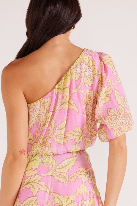 Laurelle One Shoulder Blouse