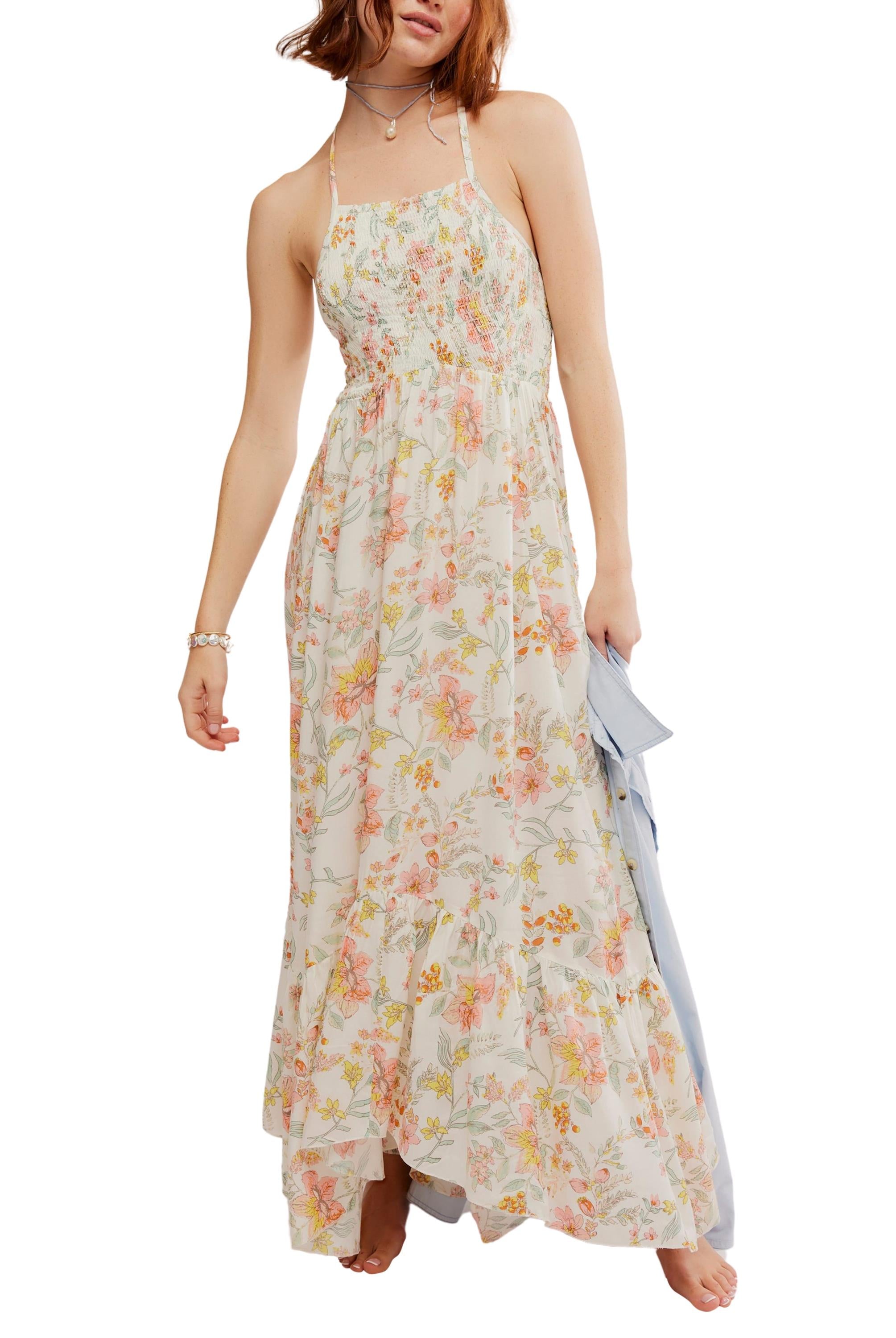 Heat Wave Printed Maxi Dress