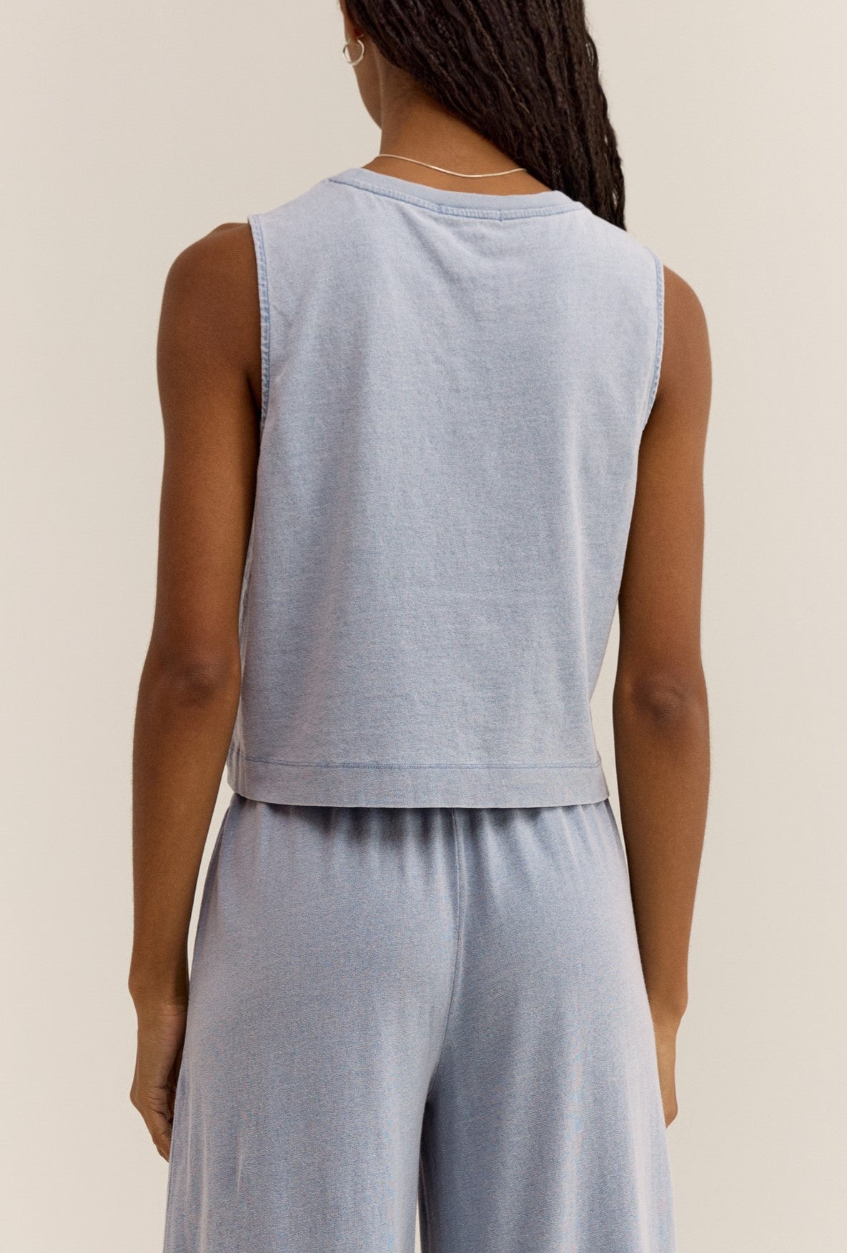 Sloane Jersey Muscle Tank