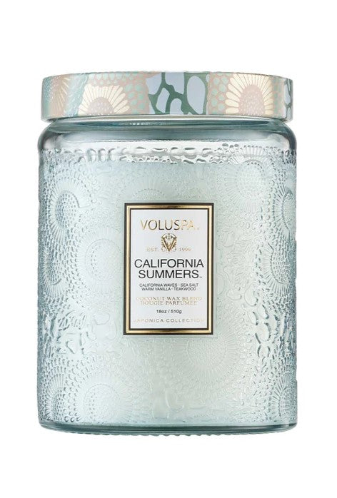 California Summers Large Jar Candle