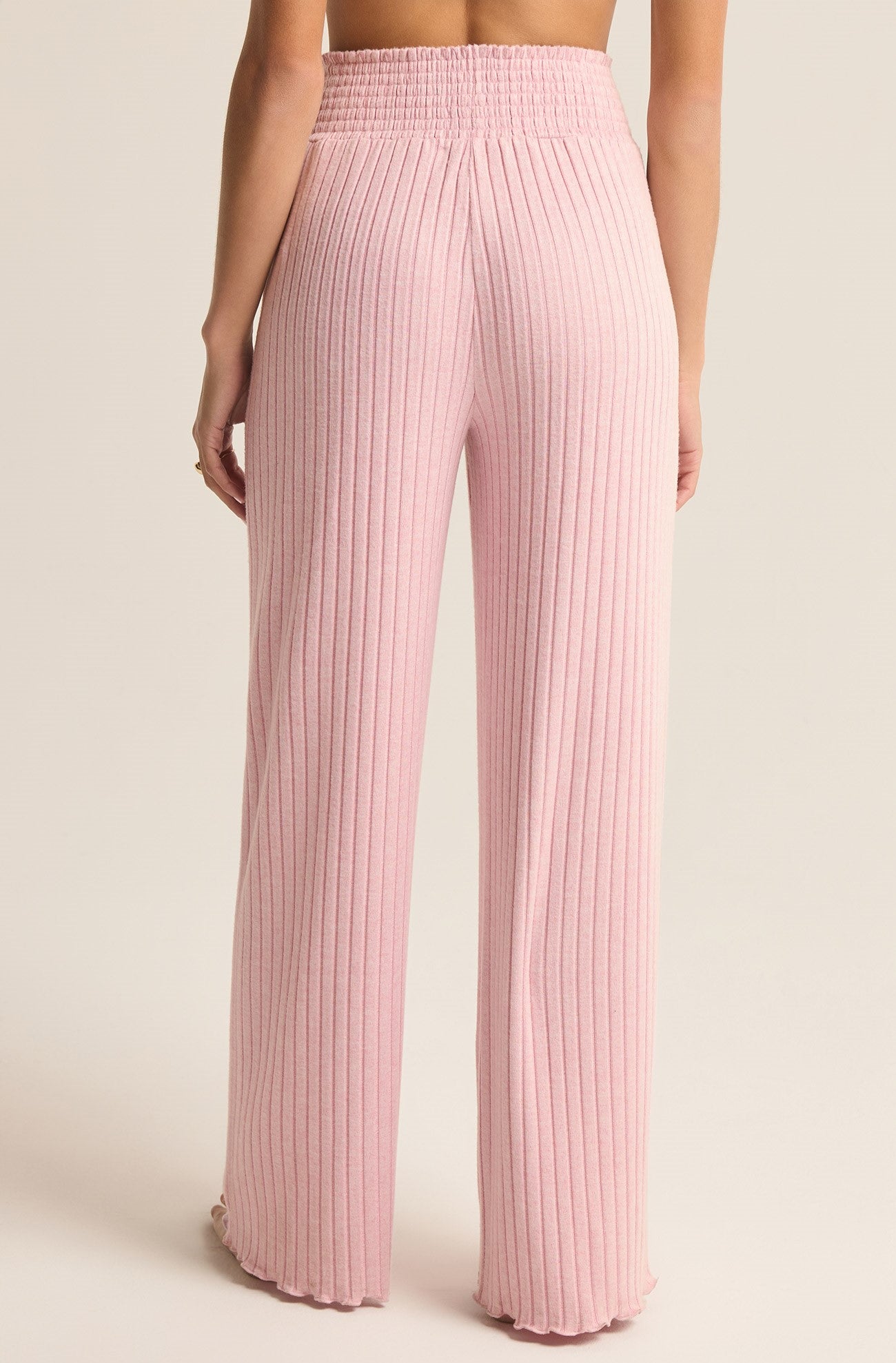 Dawn Smocked Rib Pant