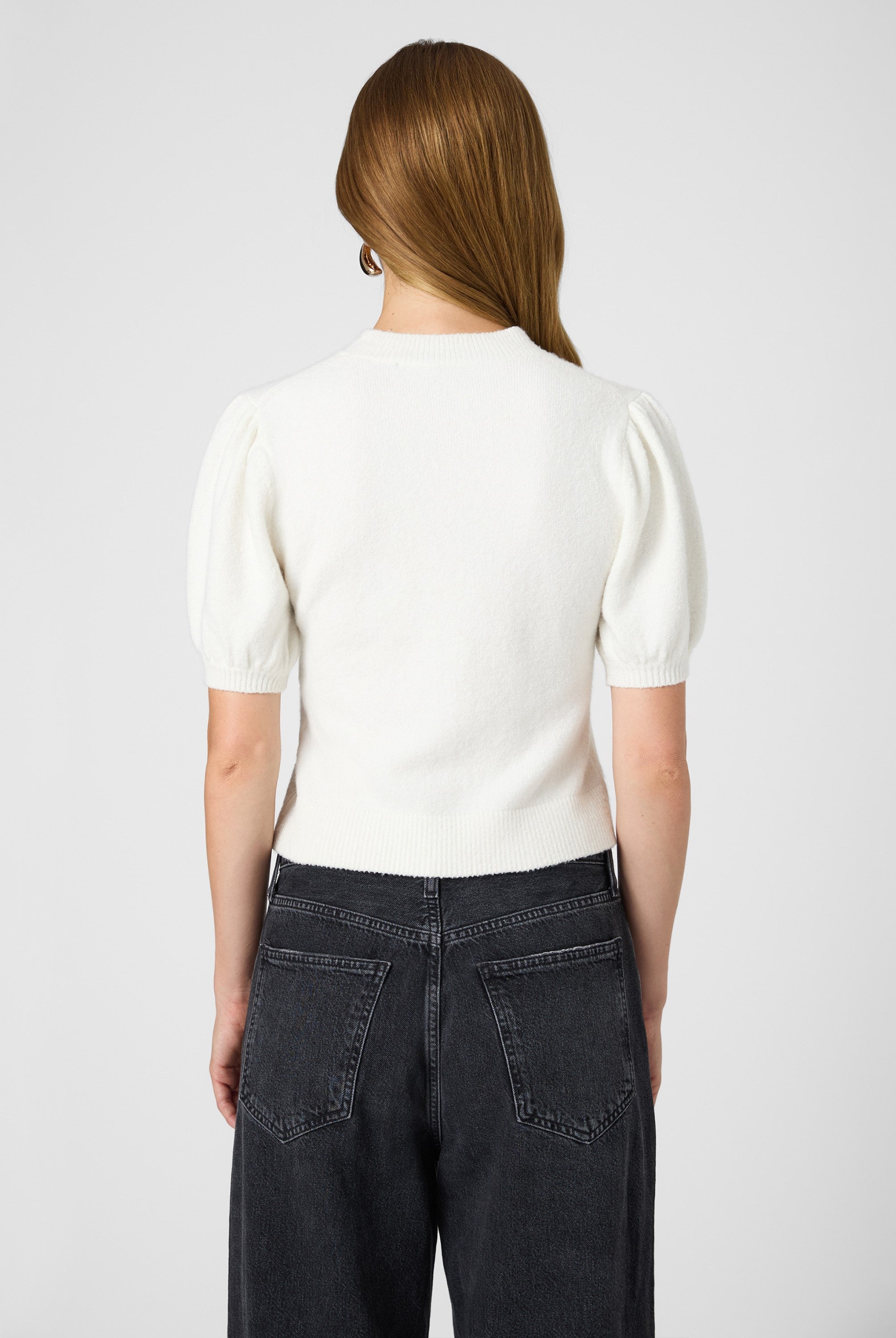 Puff Sleeve Cardigan