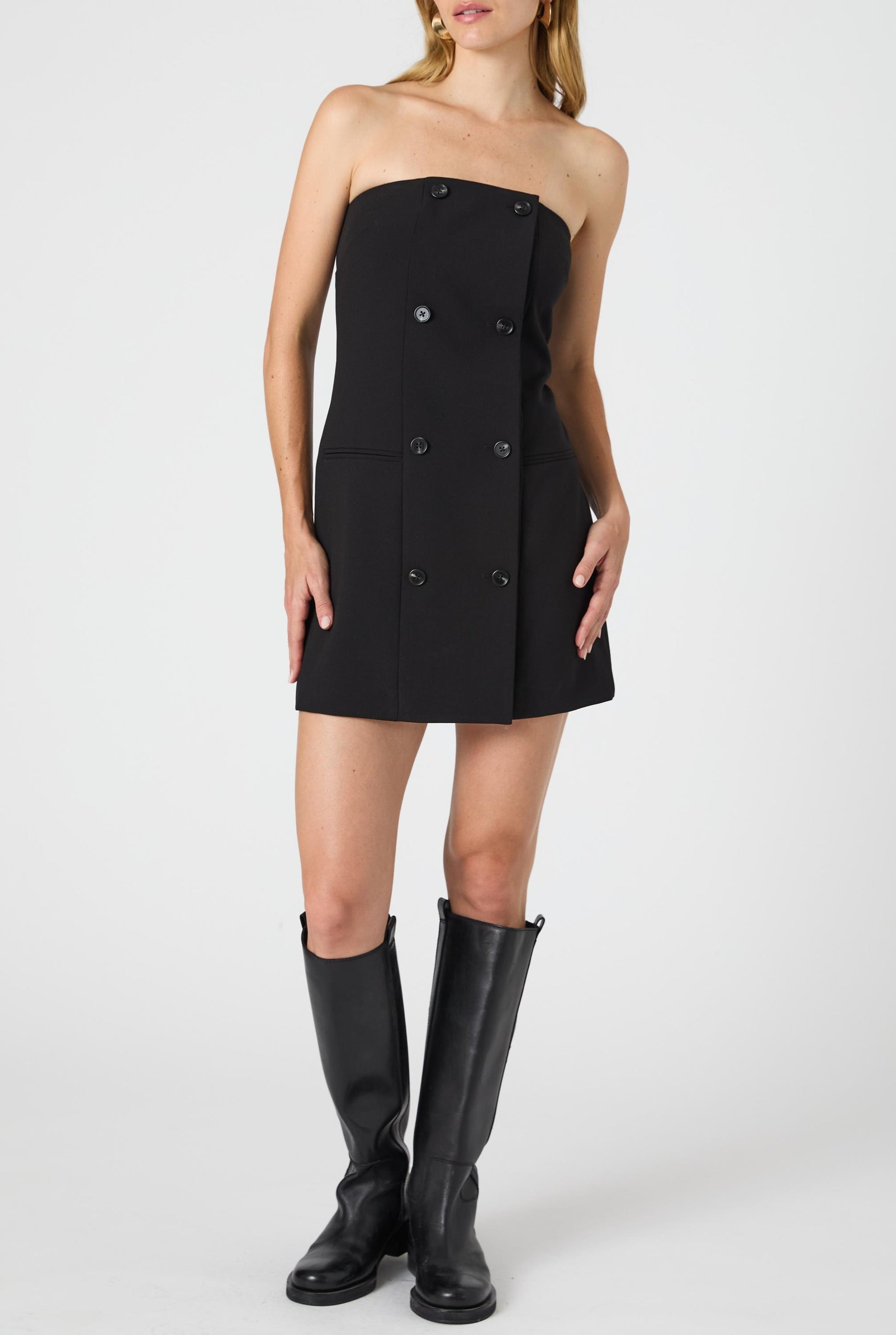 plain mini dress Valentine Mini Dress Natural Ivory / M