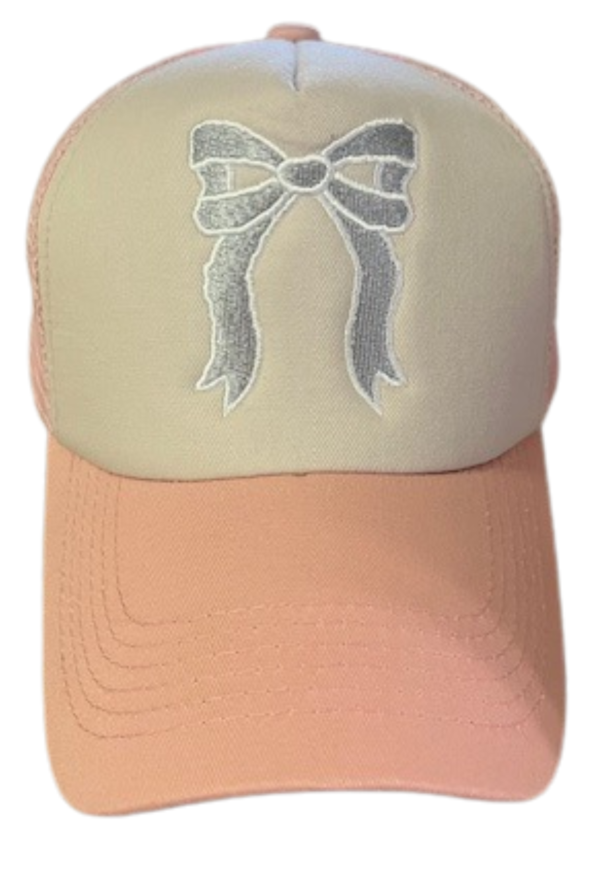 Bow Motif Trucker Hat