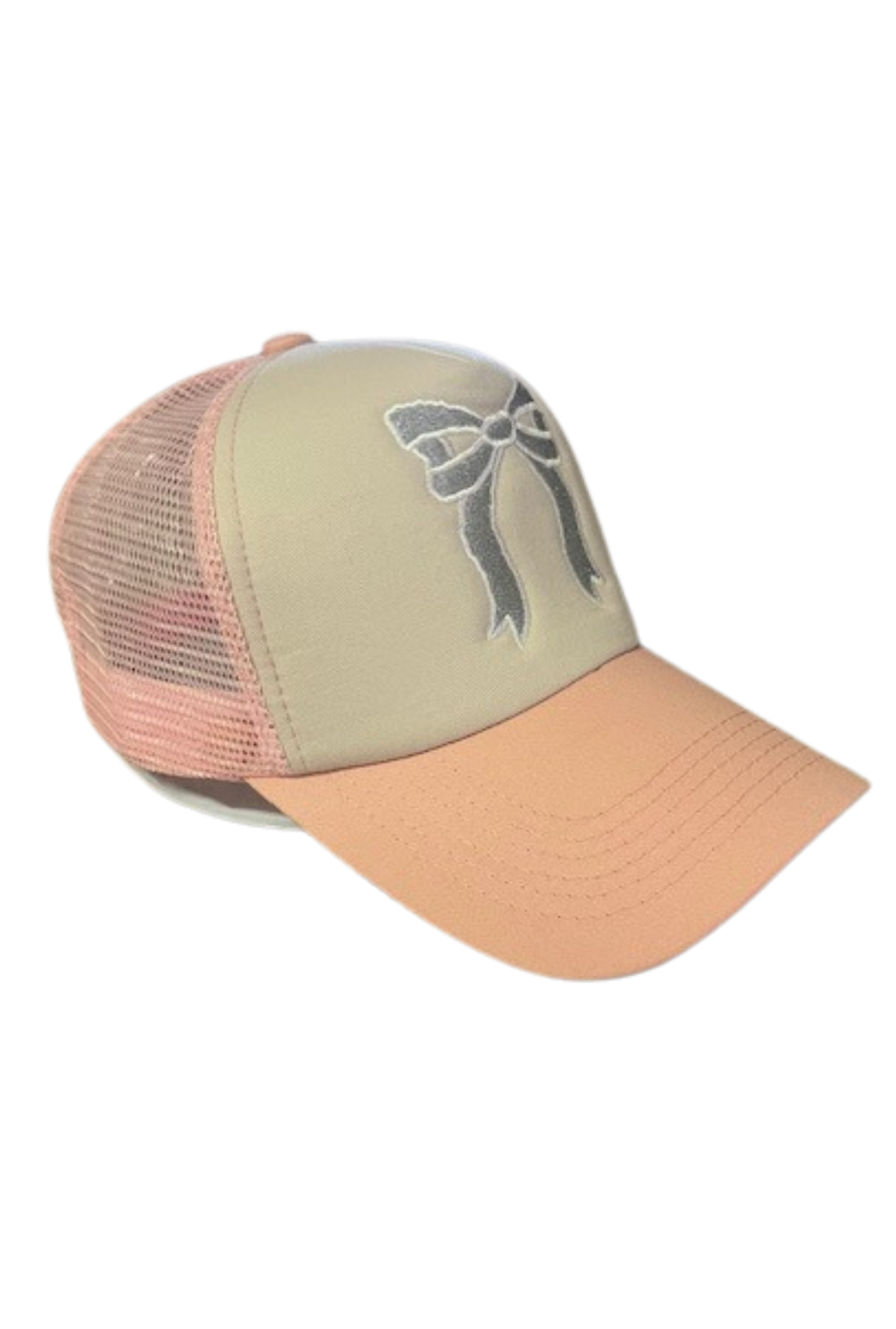 Bow Motif Trucker Hat