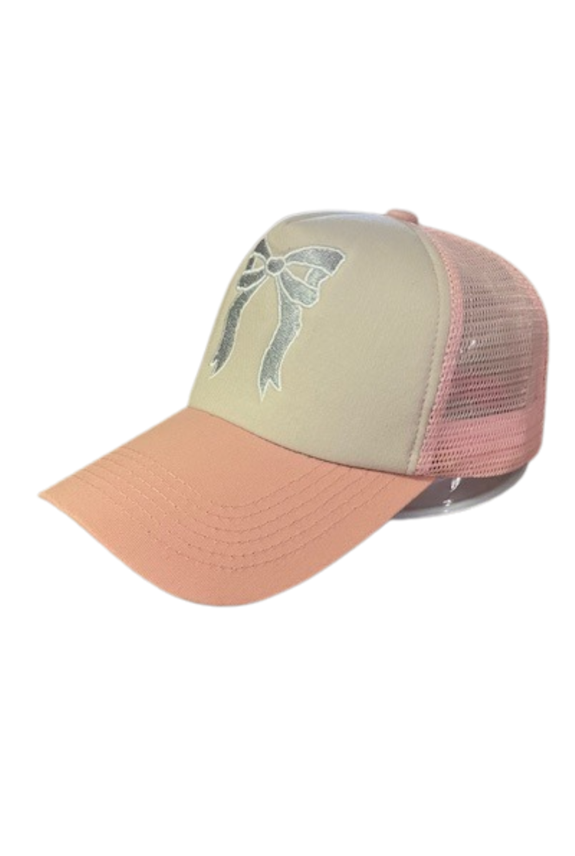 Bow Motif Trucker Hat