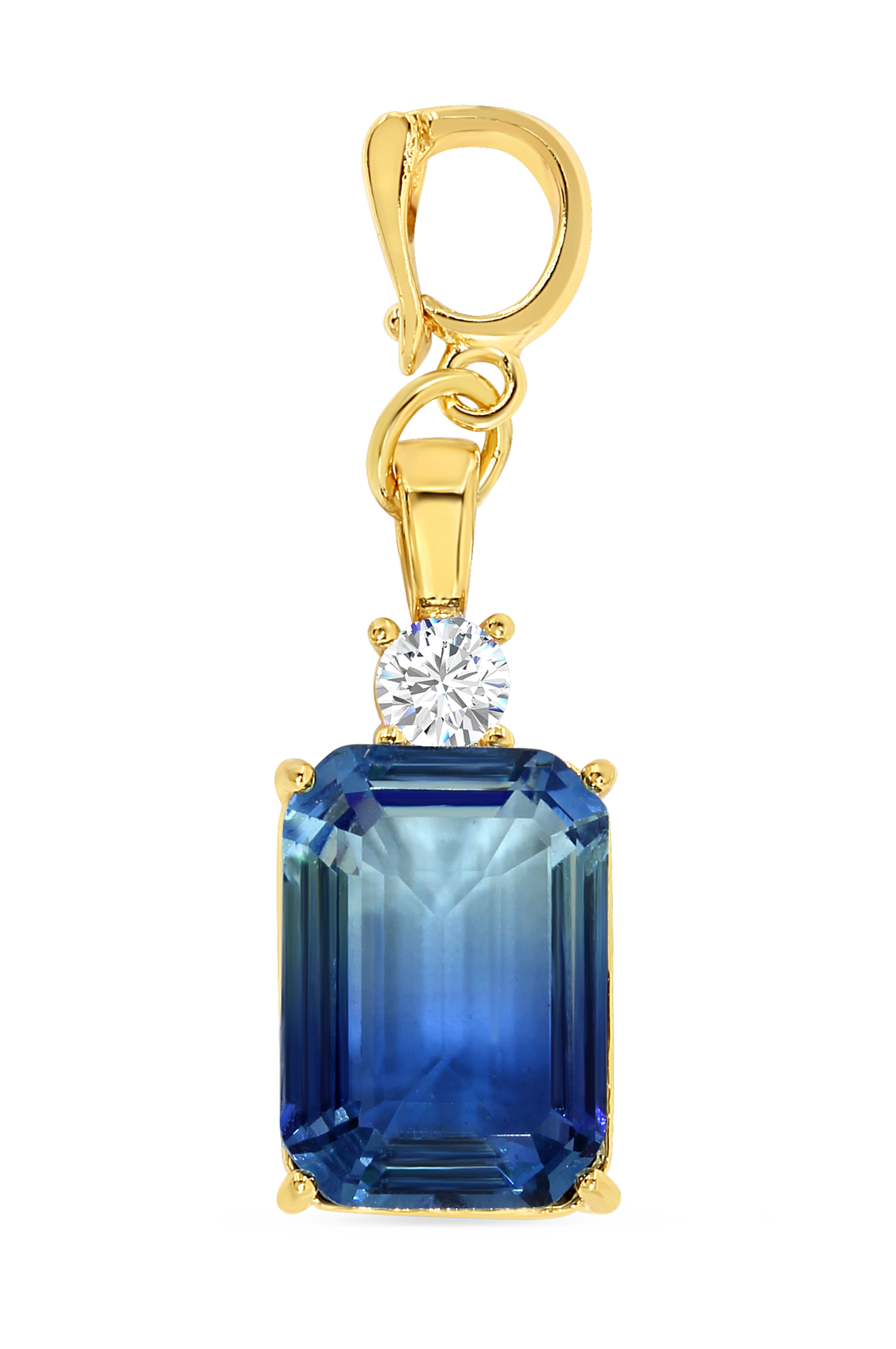 Charm Shop Blue Gem Charm