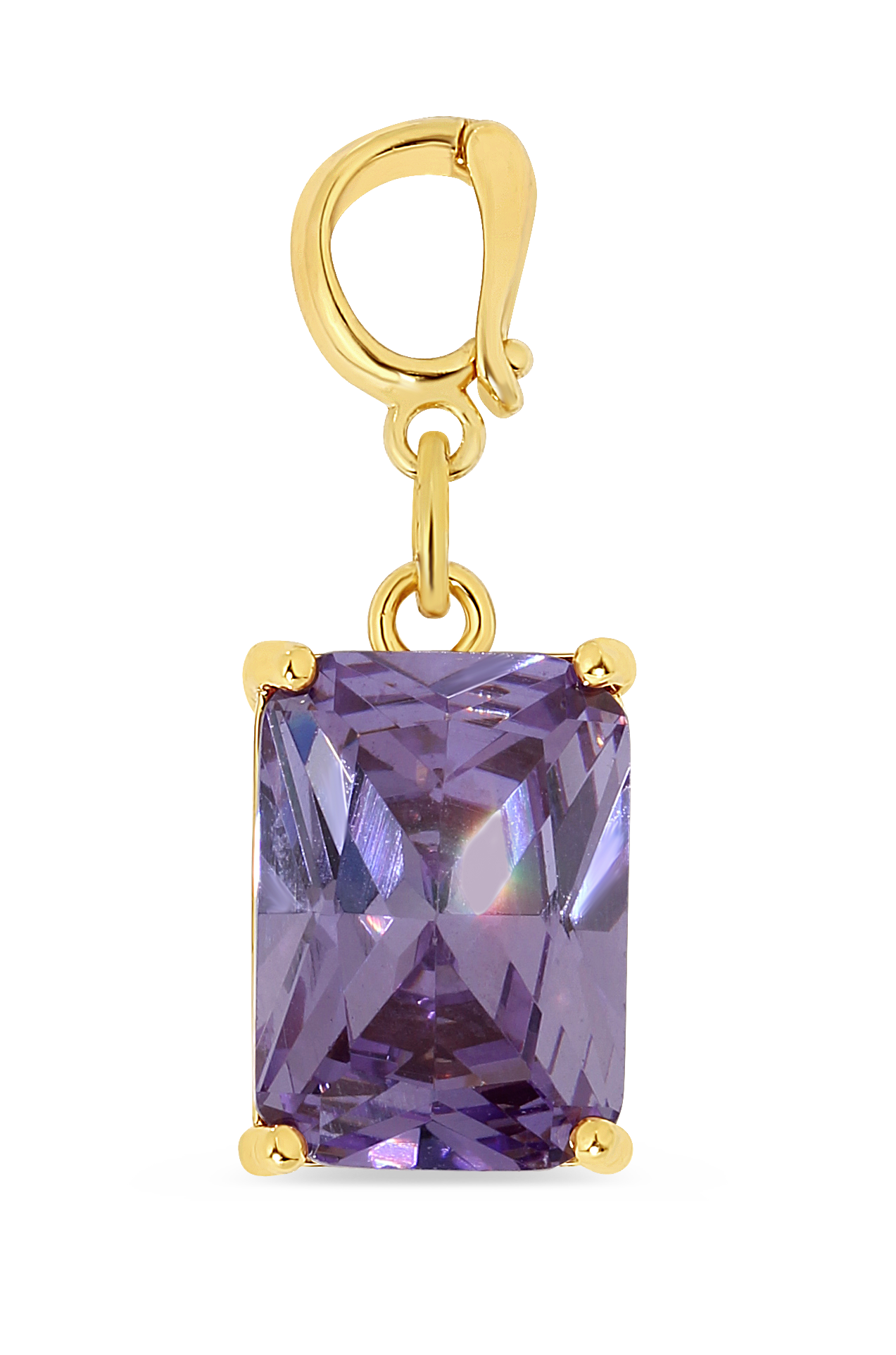 Charm Shop Violet Gem Charm