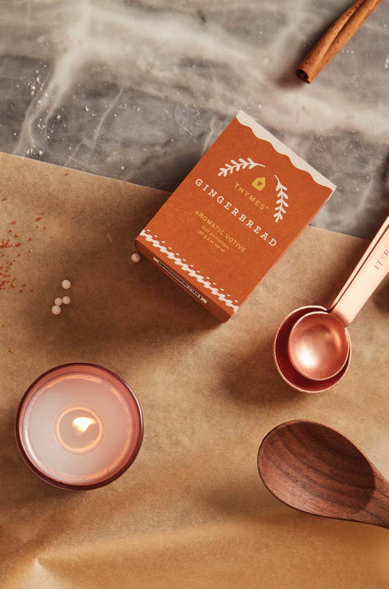 Gingerbread Votive Candle