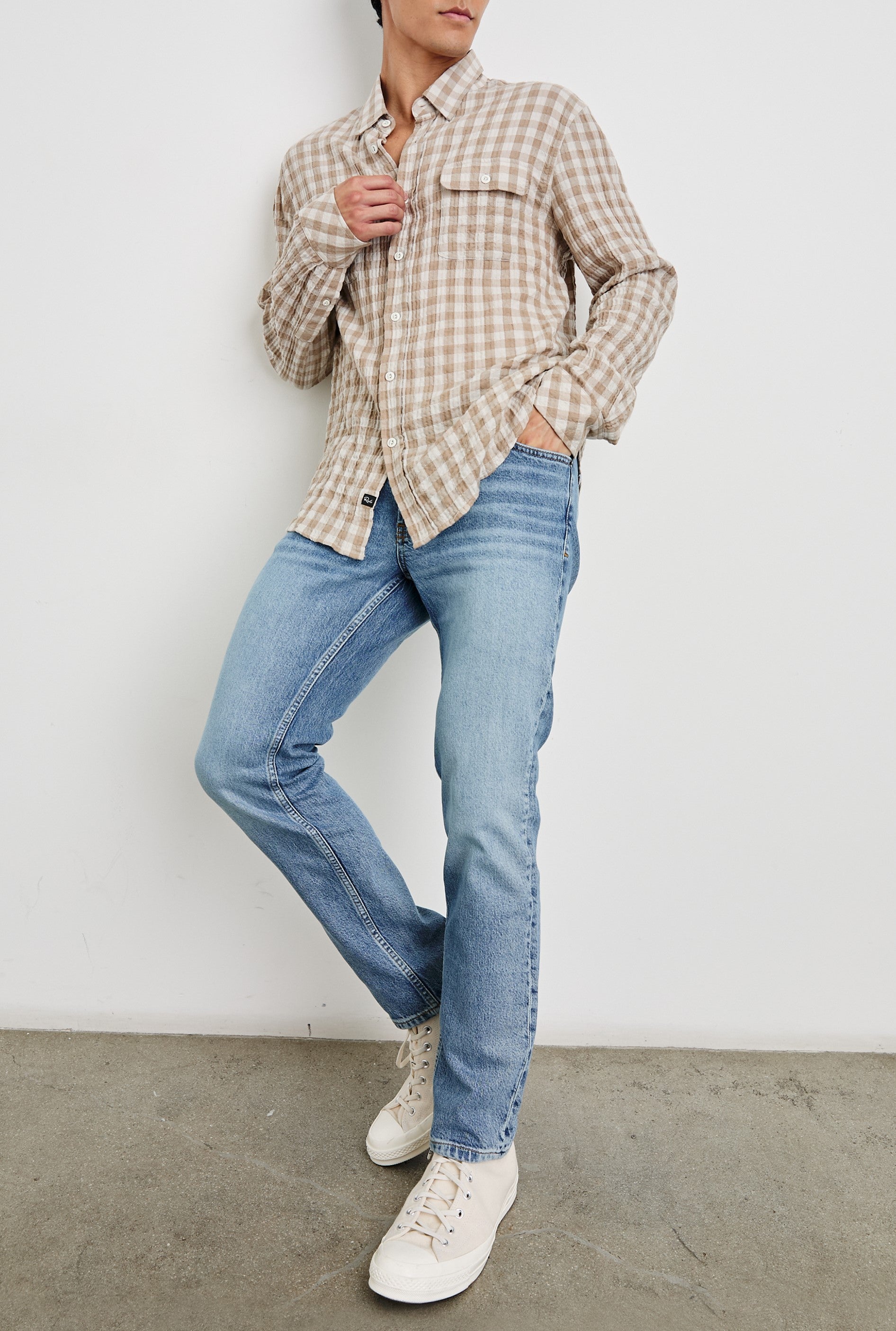 Powell Check Ls Shirt