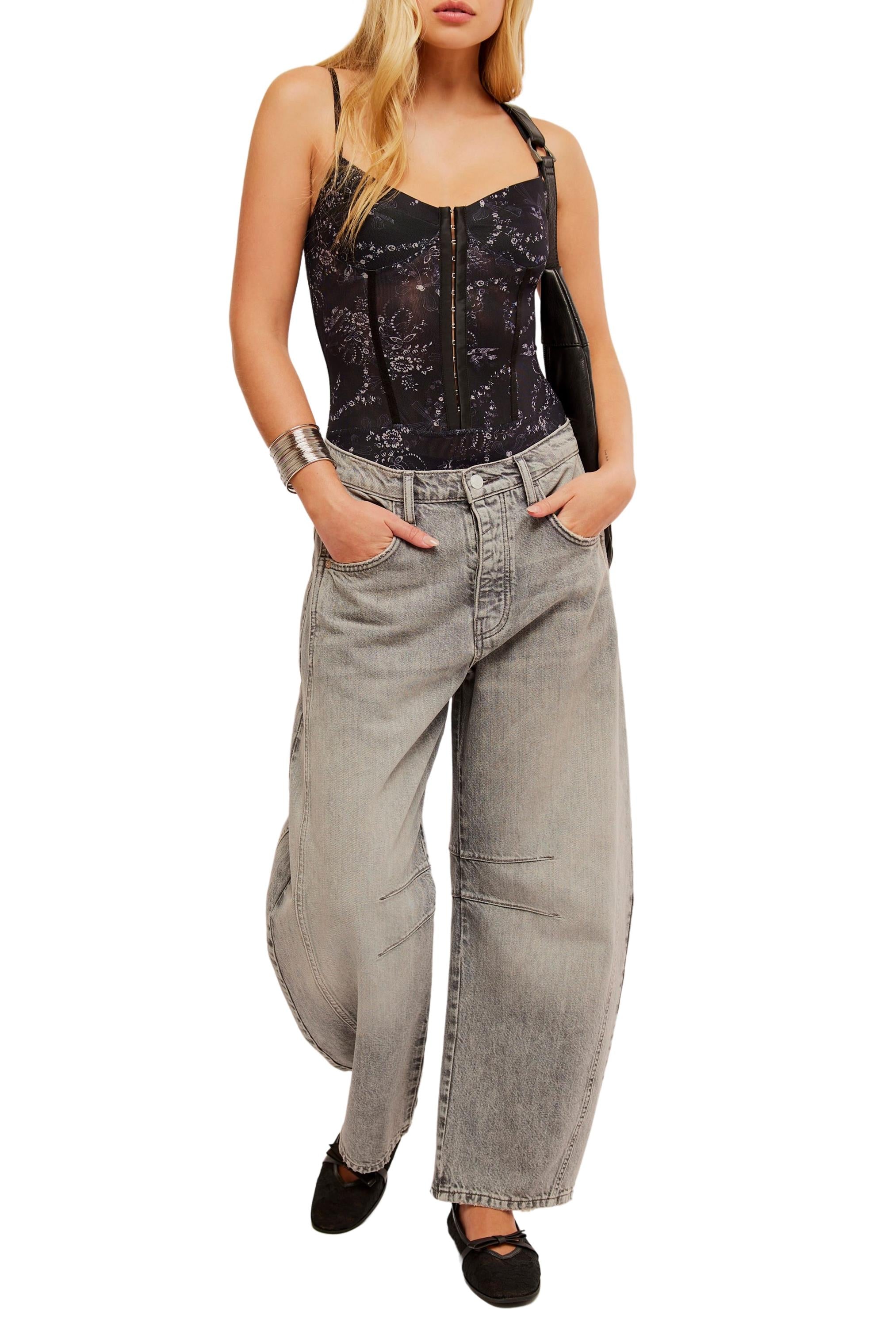 Printed Night Rhythm Bodysuit