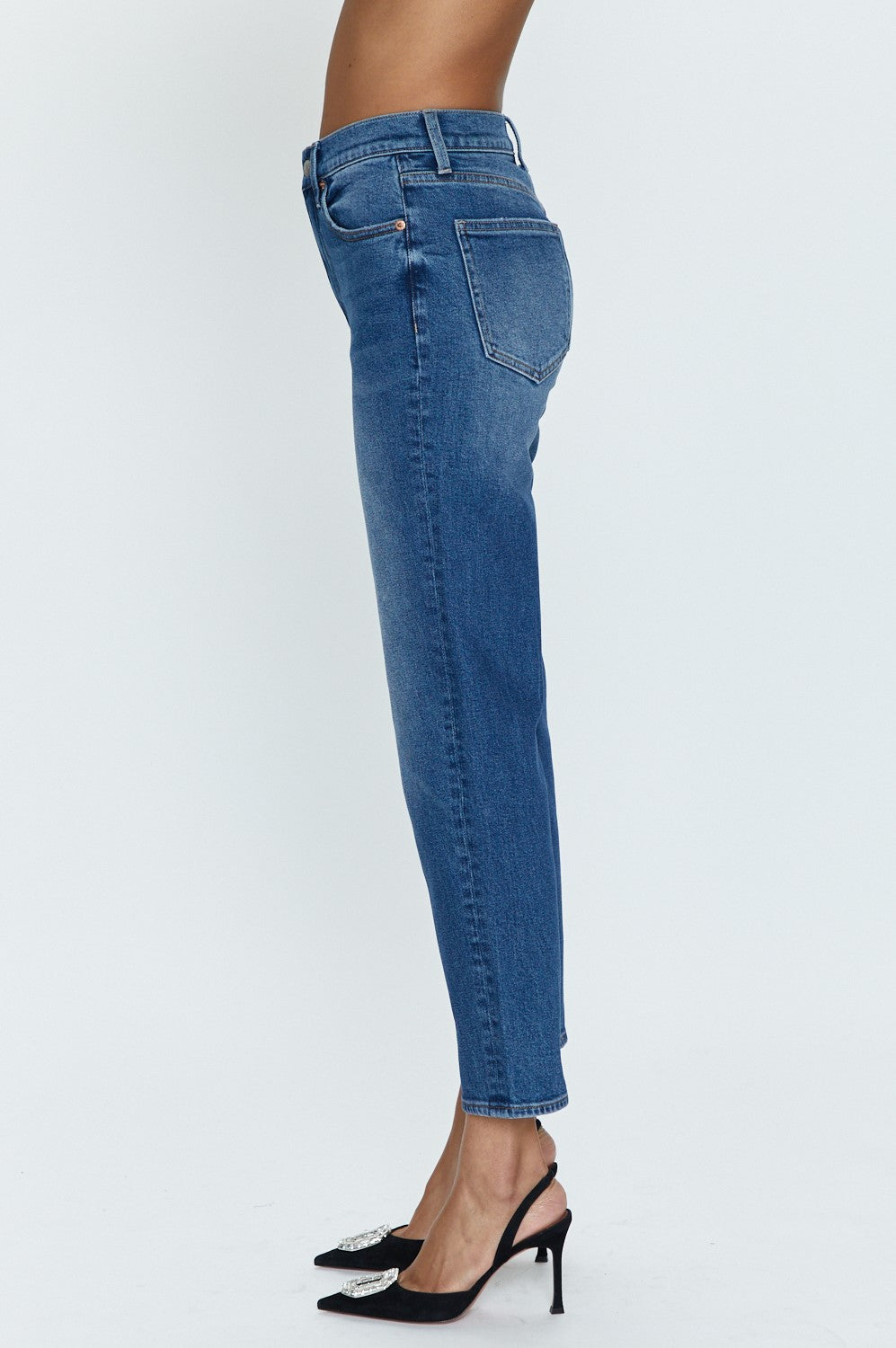 Charlie - High Rise Classic Straight Ankle