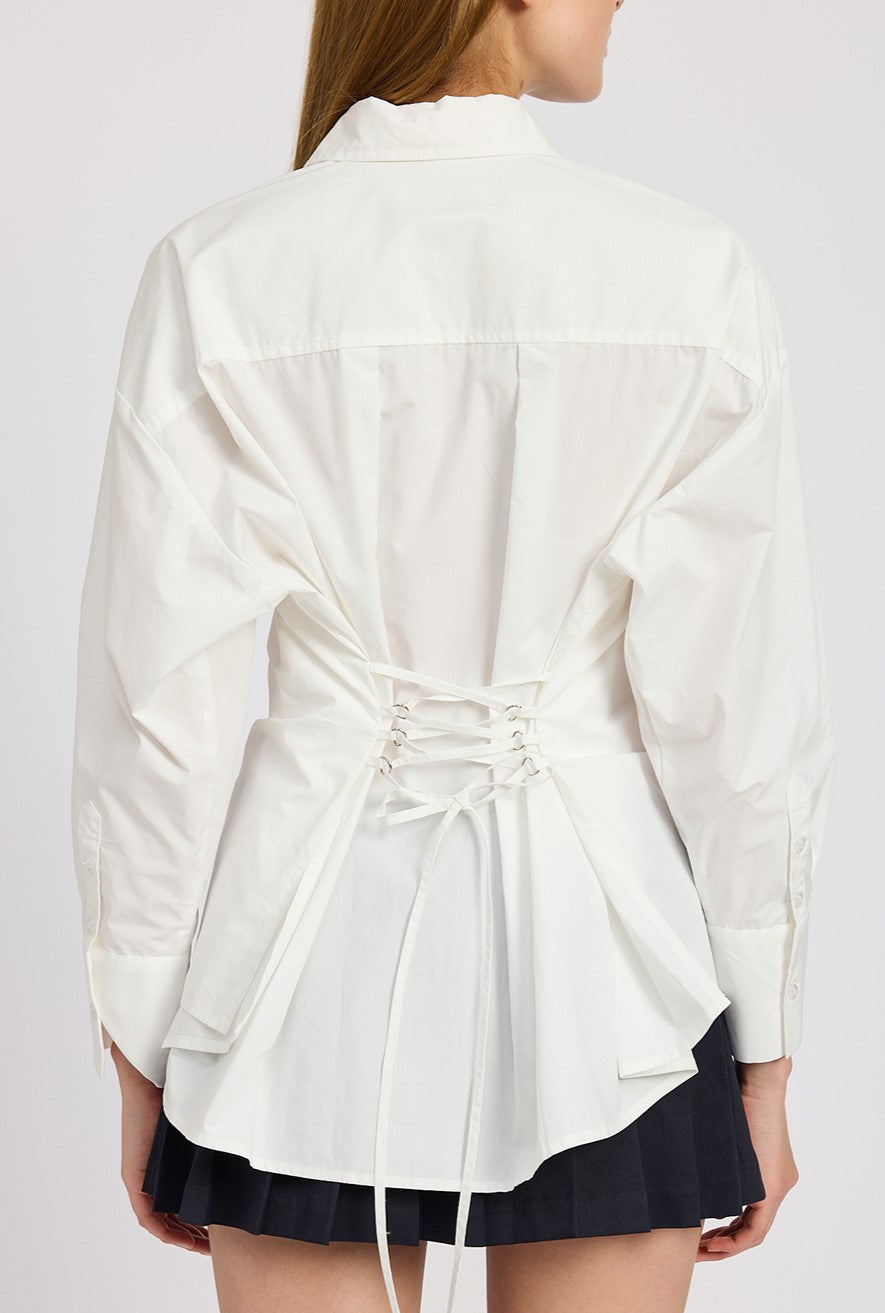 Kindra Button Up Top