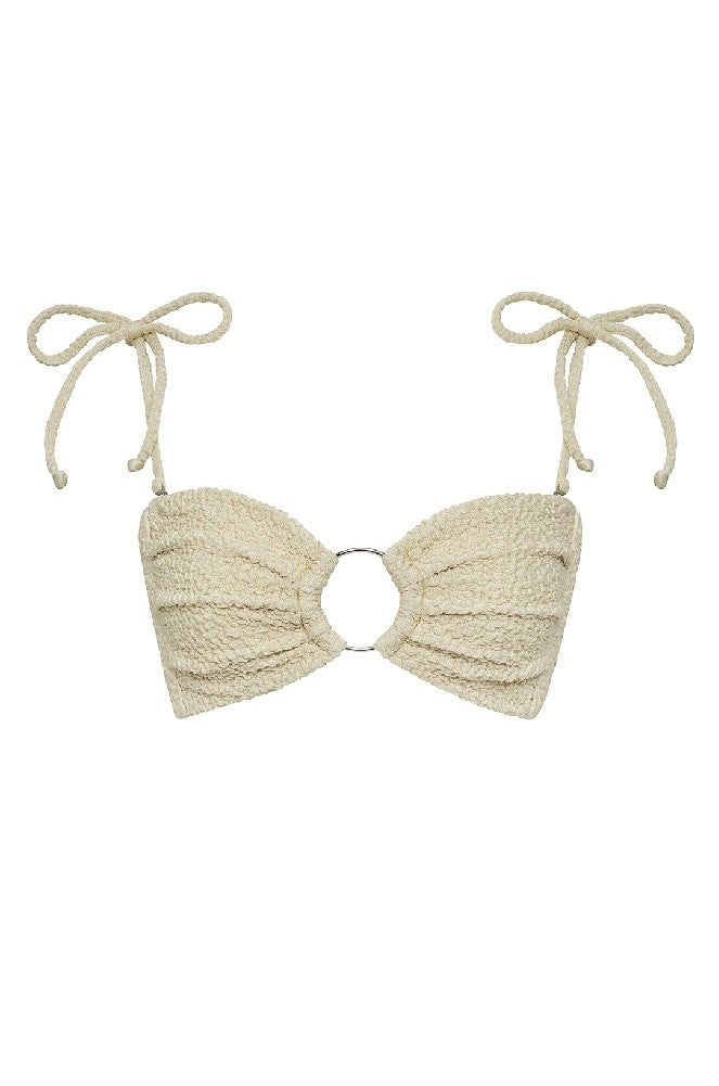 Oat Tori Ties Bandeau Bikini Top