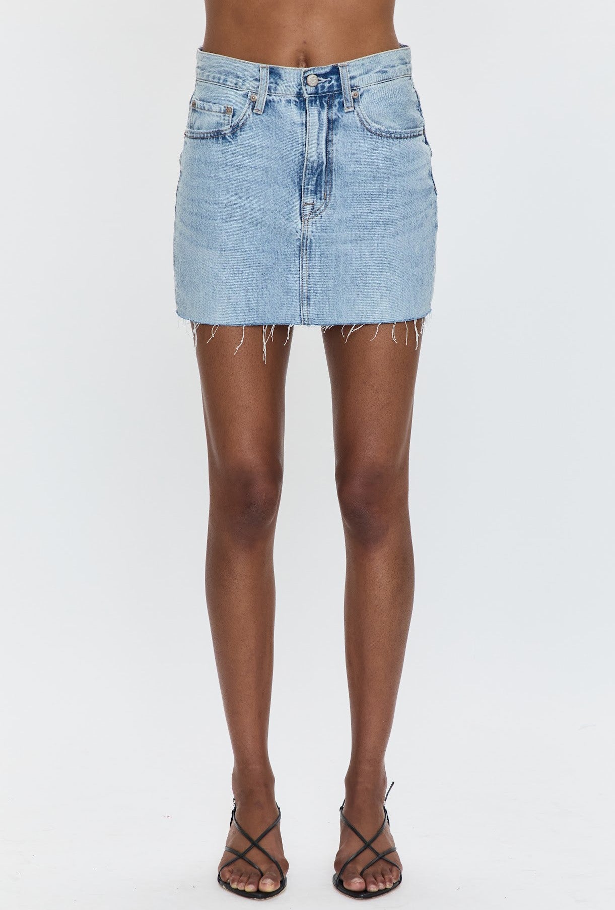Studded Skye Mini Skirt In Athena Vintage