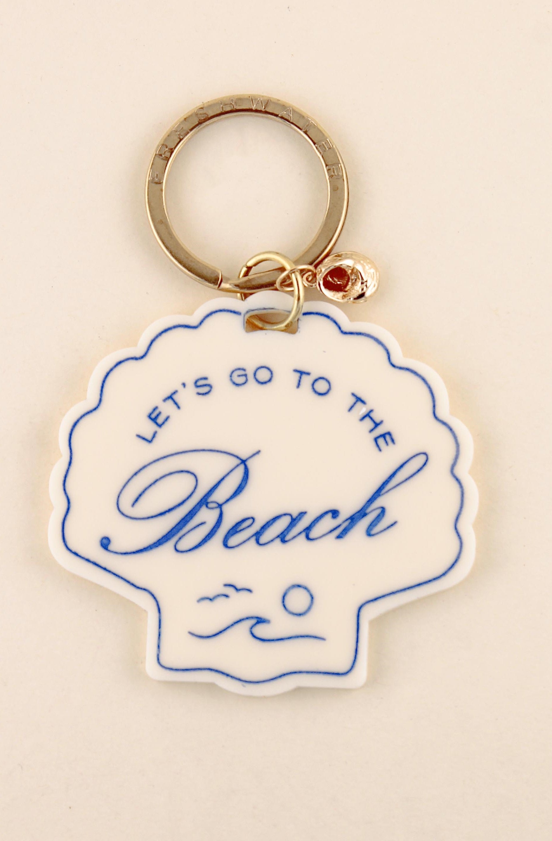 Lets Go To The Beach Seashell Key Charm