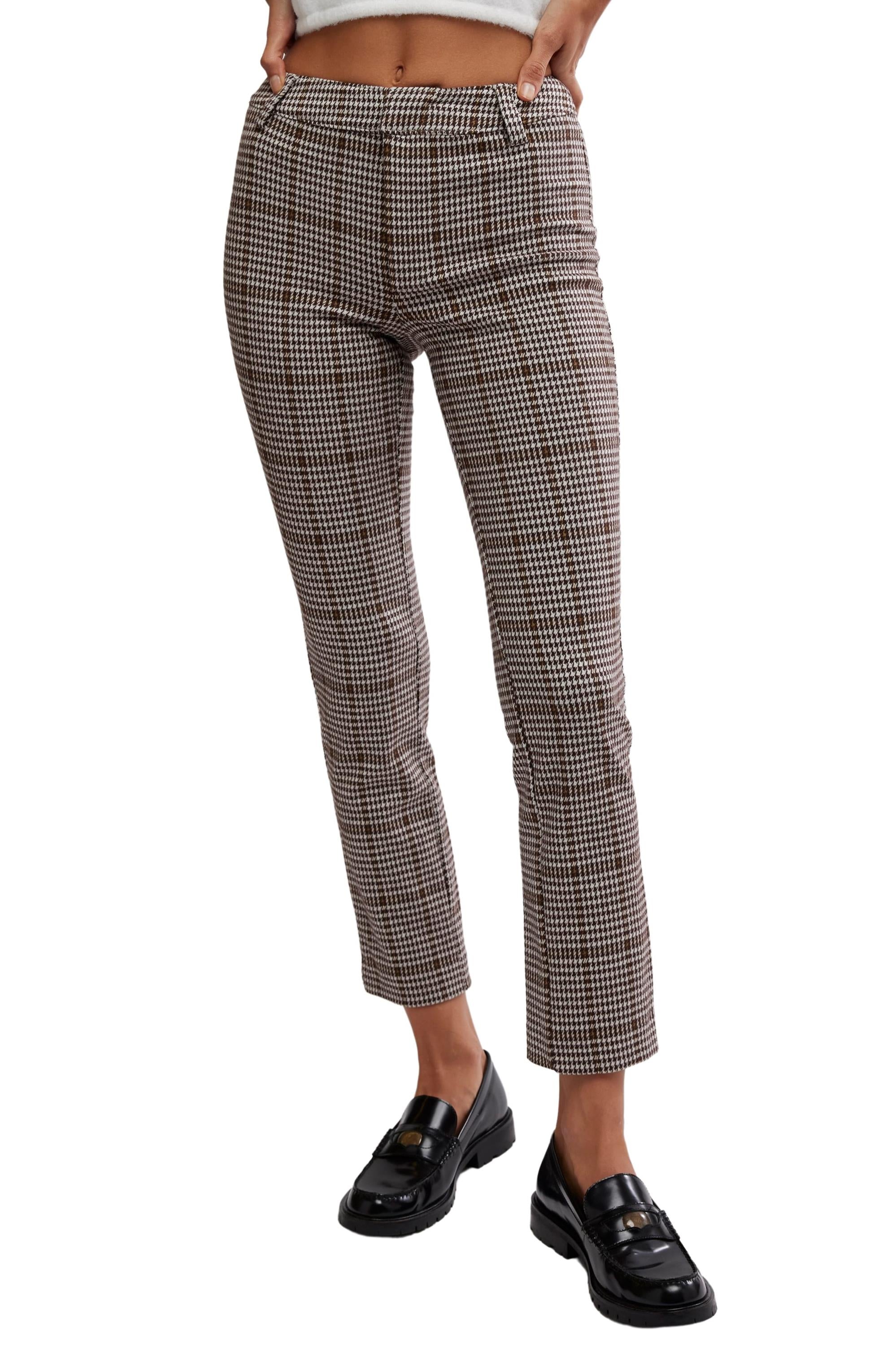 Molly Plaid Slim Pant