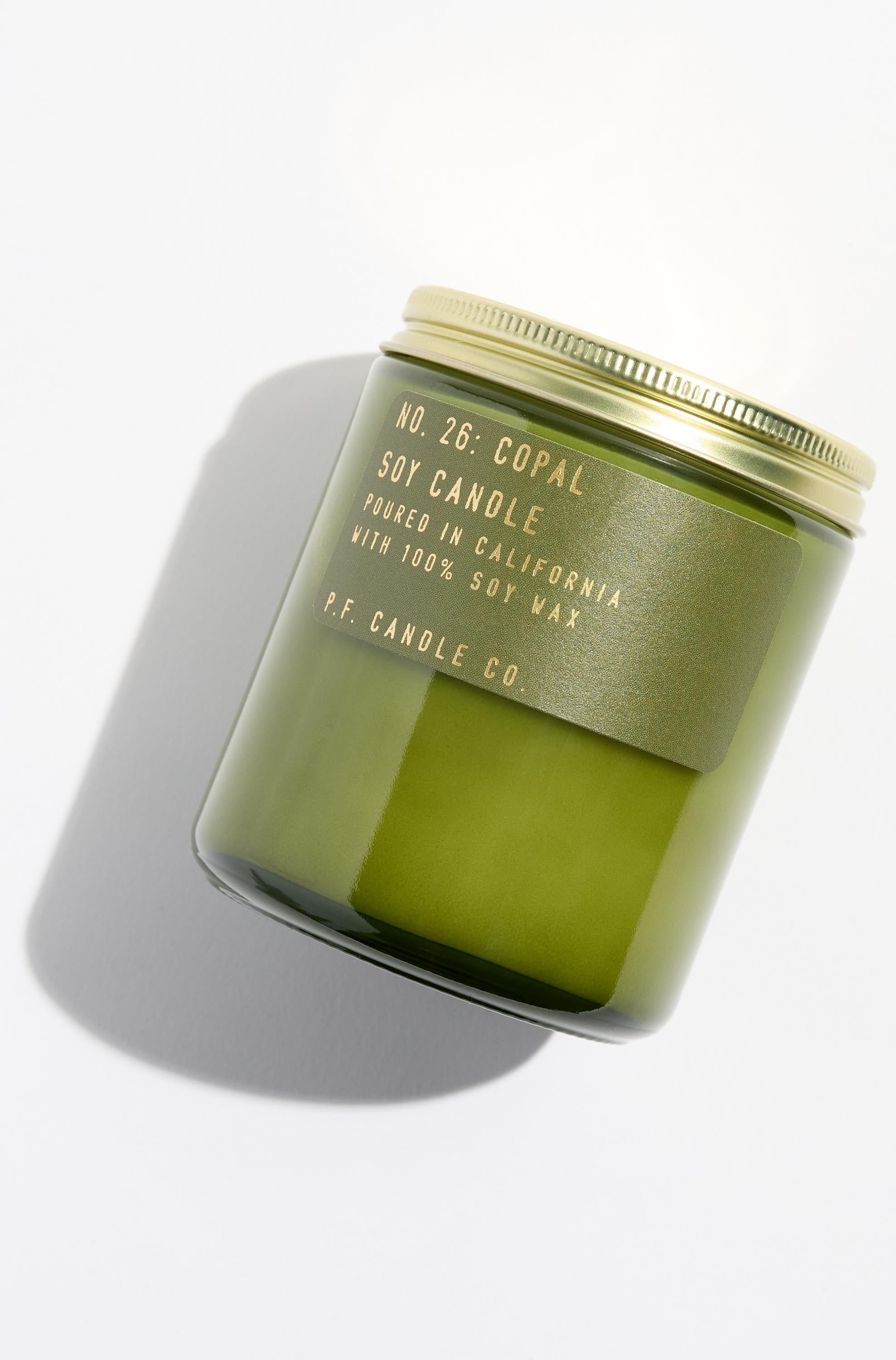 Copal 7.2oz Soy Candle Green Vault