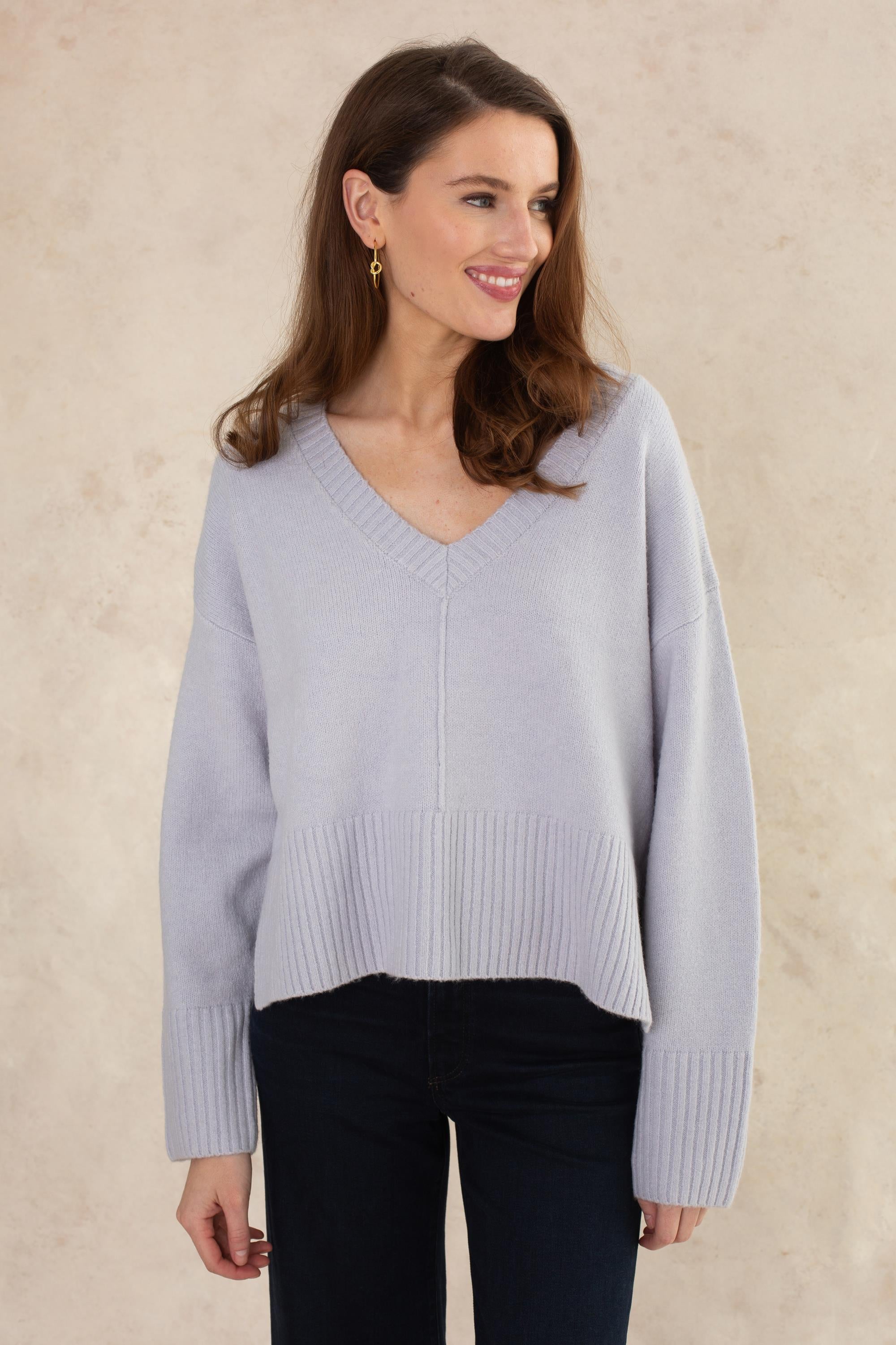 Vickie V Neck Sweater